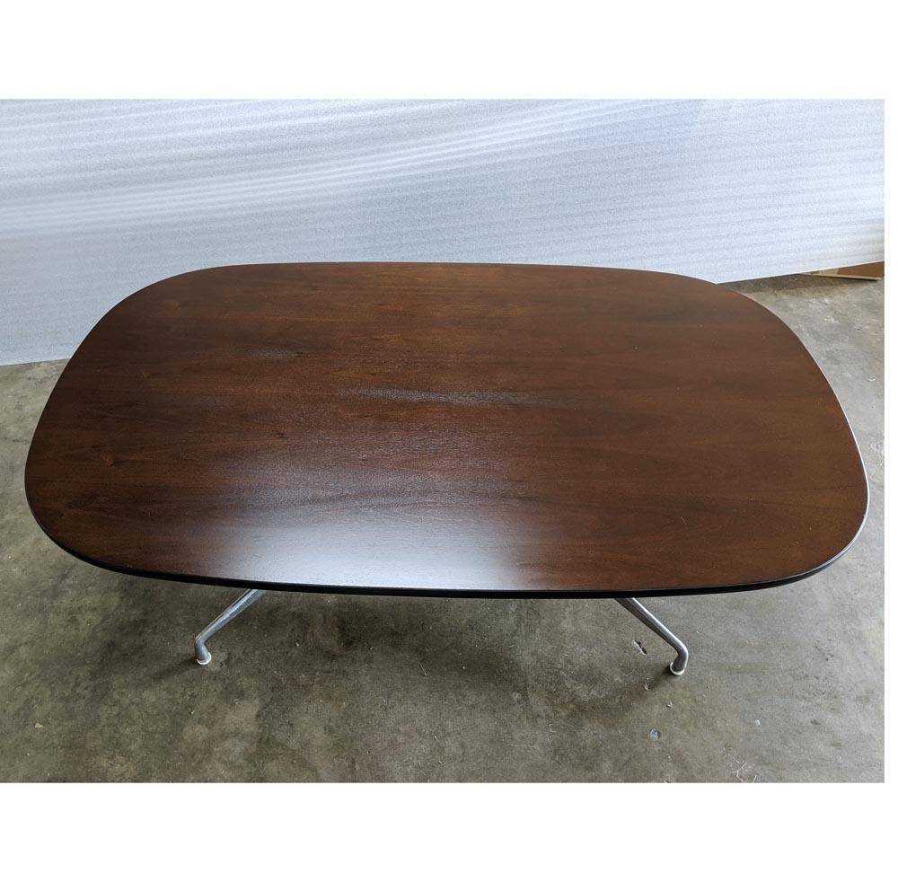 Mid-Century Modern Eames Herman Miller Walnut Conference Table