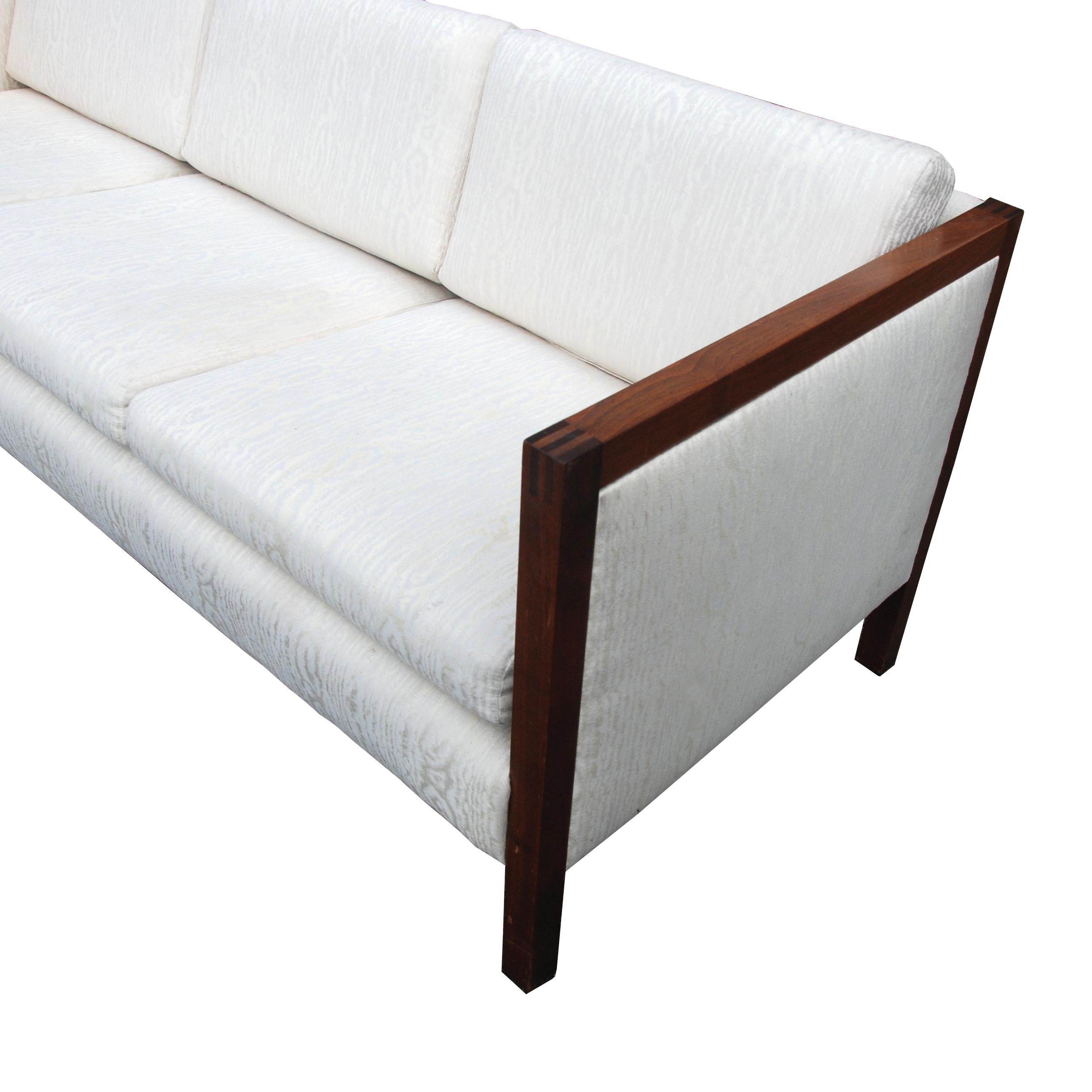 Mid-Century Modern 6.5FT Stow Davis Sofa For Sale
