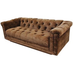 6ft Vintage Midcentury Wormley Dunbar Party Sofa