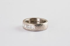 Platinum Princess Cut Diamond Ring  1.10 Carats