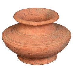 Pot en poterie antique cambodgienne pré-angkor, 6e - 7e siècle