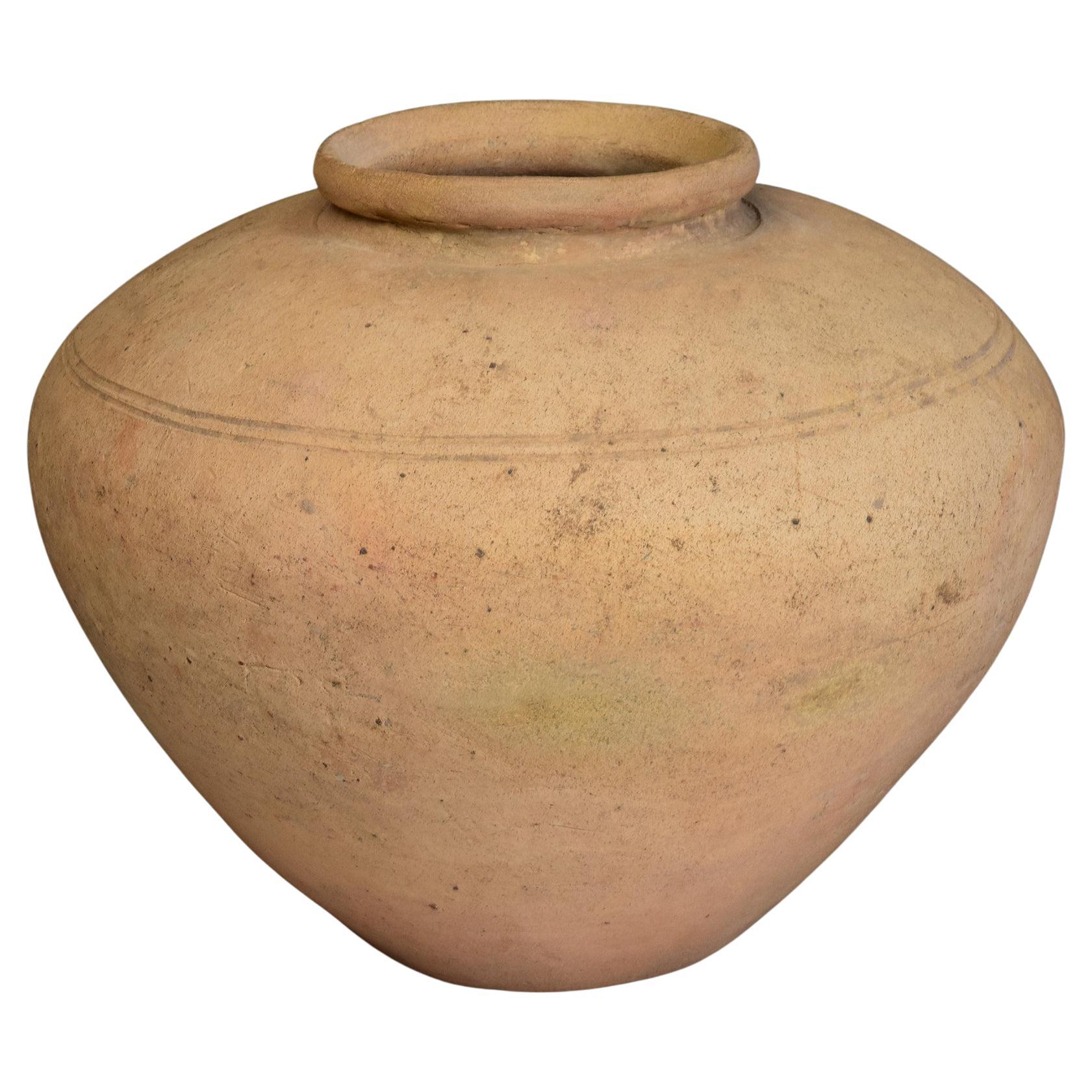 6th - 7th Century, Pre-Angkor, Antique Khmer Pottery Jar For Sale