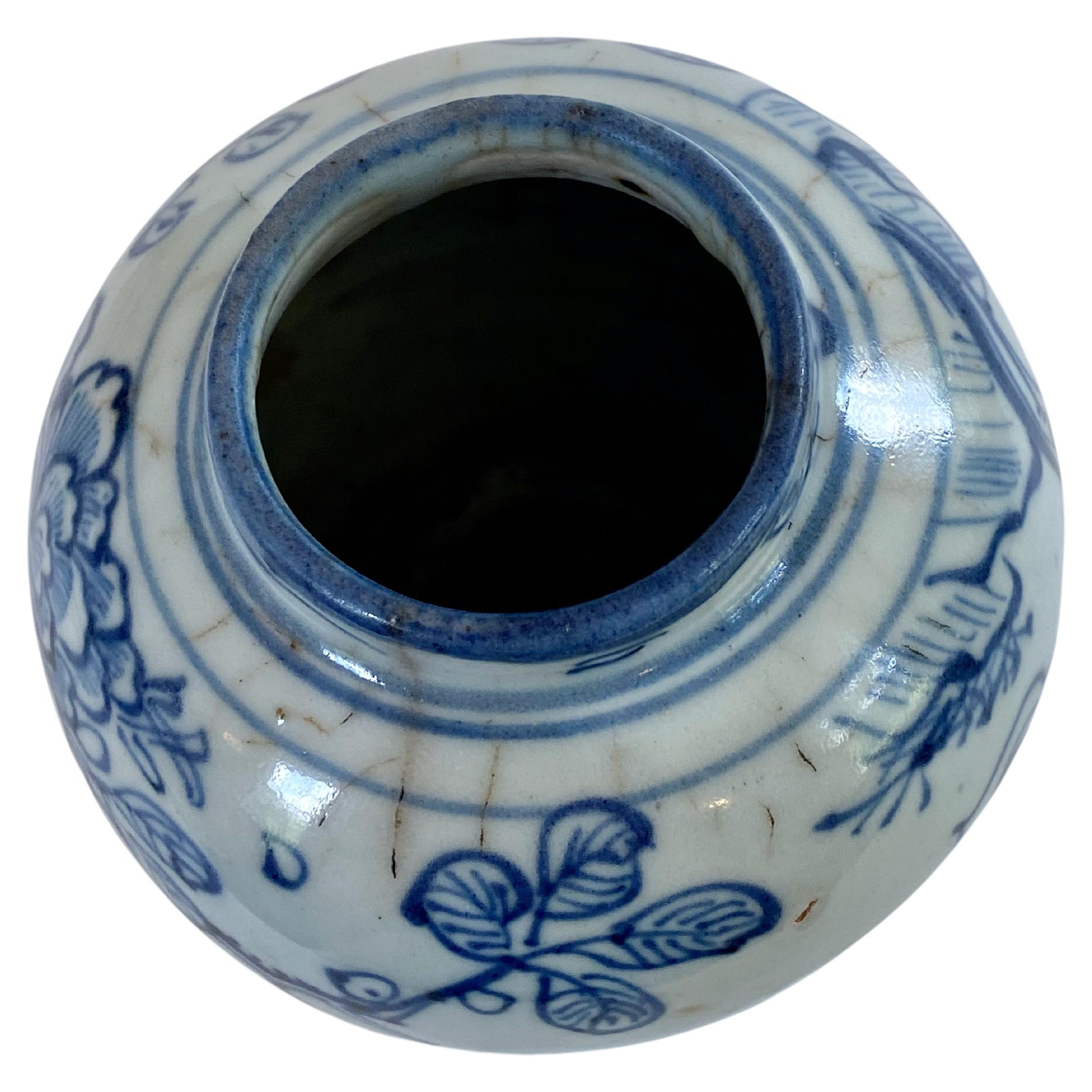 blue and white vases