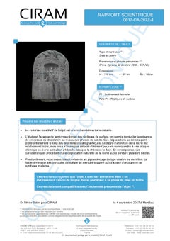 6th Century, Rare and Important Northern Qi Limestone Stele, Art of China
