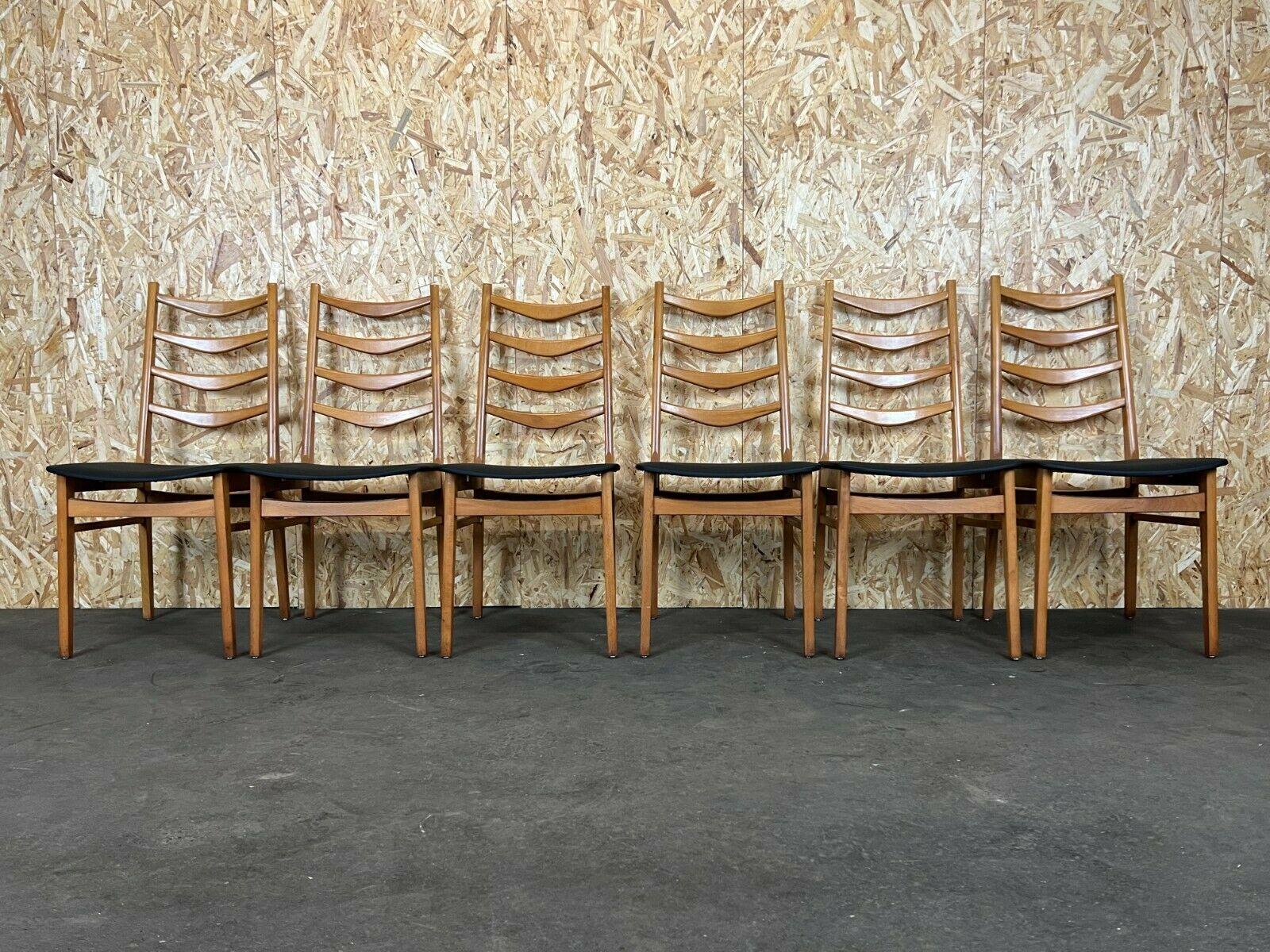 6x 60s 70s chairs chair dining chairs Danish Design 60s

Object: 6x chair

Manufacturer:

Condition: good

Age: around 1960-1970

Dimensions:

43cm x 54cm x 90cm
Seat height = 44cm

Other notes:

The pictures serve as part of the