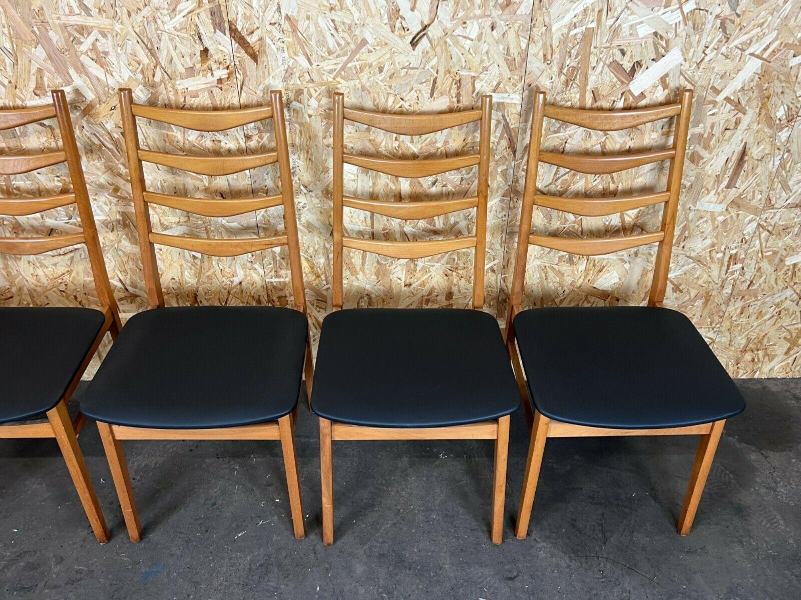 Late 20th Century 6x 60s 70s Chairs Chair Dining Chairs Danish Design 