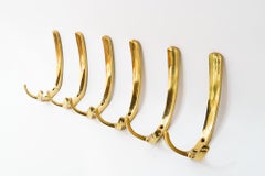 6x Austrian wall hooks by Hertha Baller, 1950s