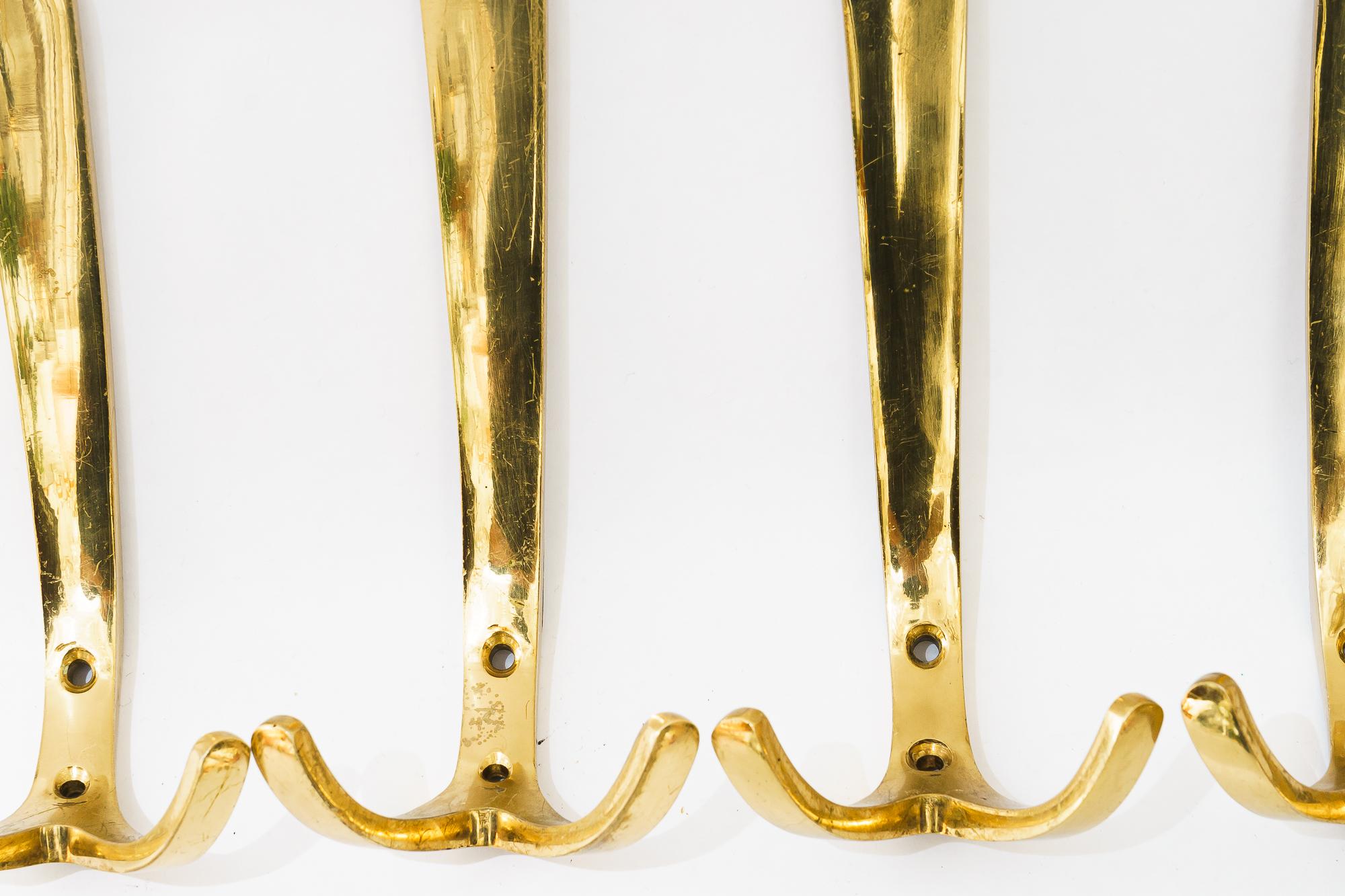 6x Austrian wall hooks by Hertha Baller, 1950s In Good Condition For Sale In Wien, AT