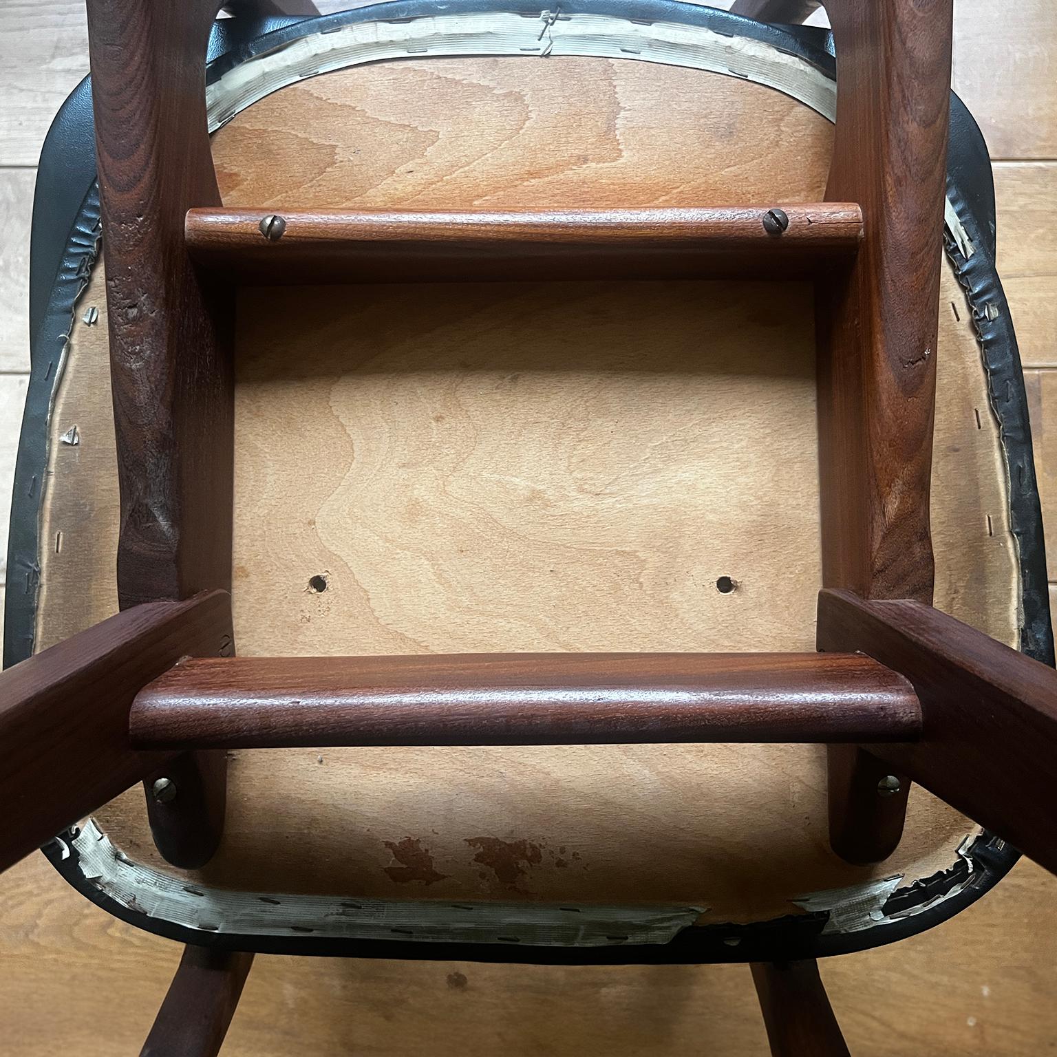 6x Dining room chairs by Louis van Teeffelen for WéBé in vendita 5