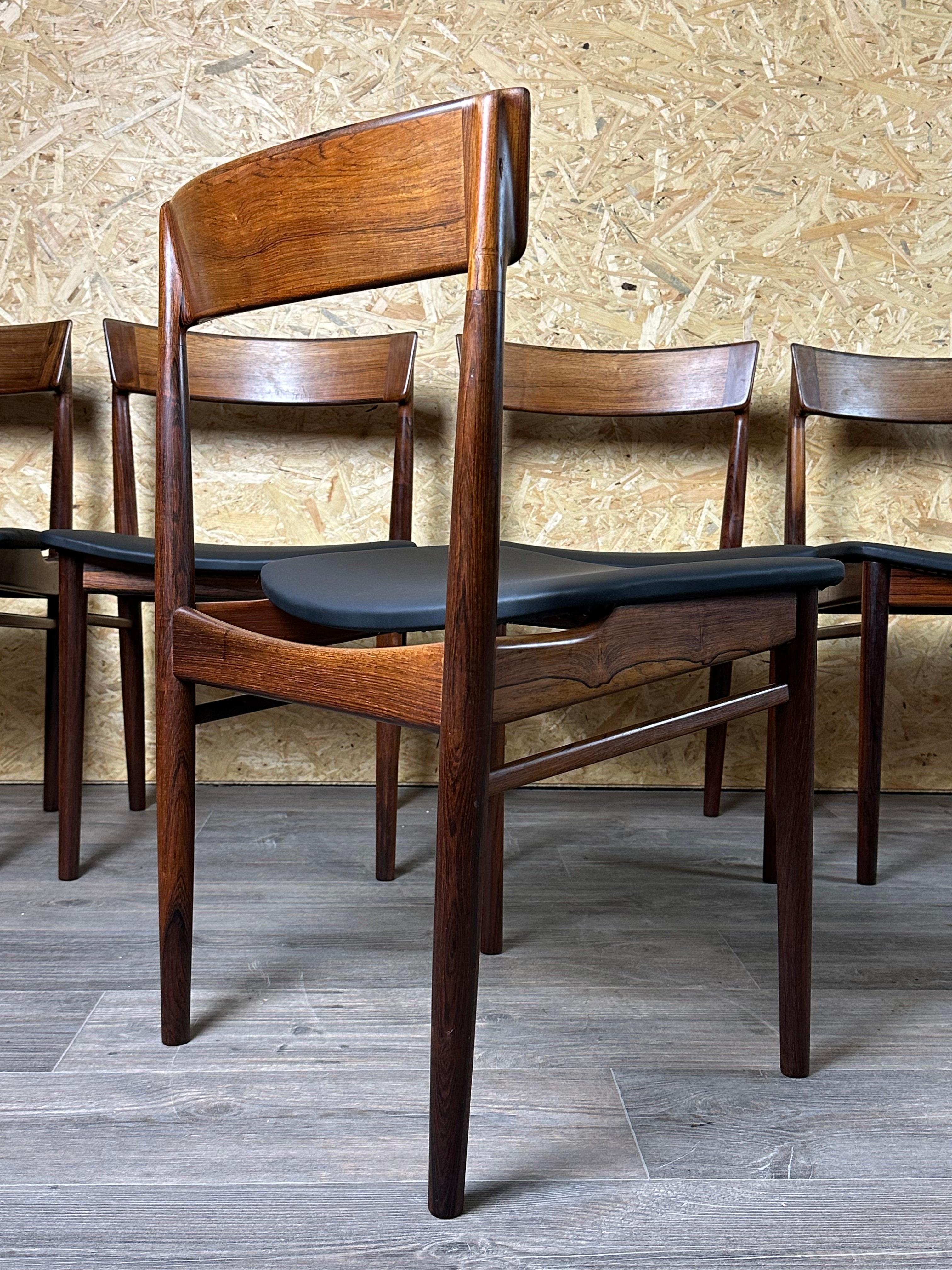 6x Henry Rosengren Hansen Model 39 Dining Chairs Brande Furniture Rio Rosewood For Sale 9