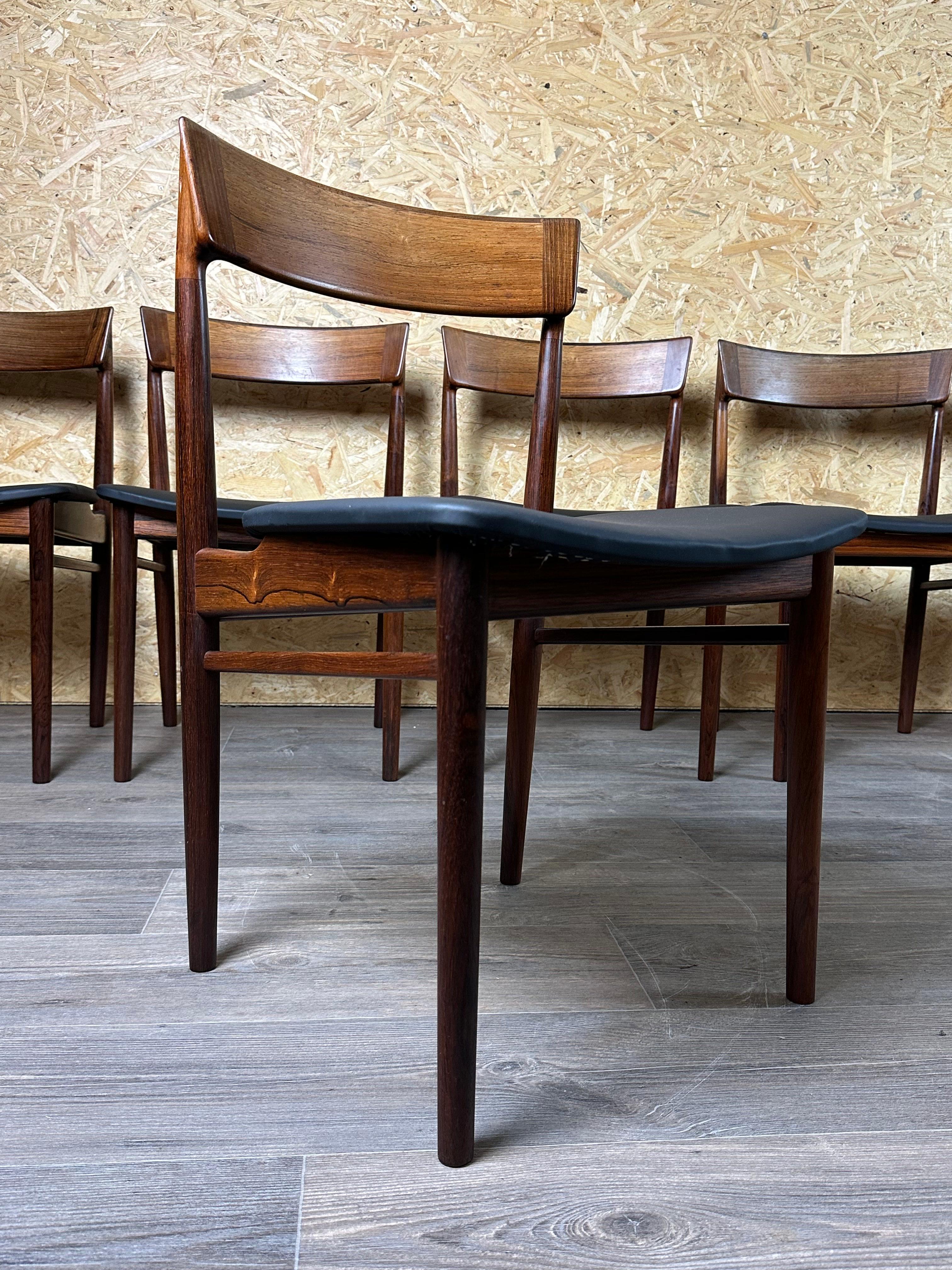 6x Henry Rosengren Hansen Model 39 Dining Chairs Brande Furniture Rio Rosewood For Sale 10