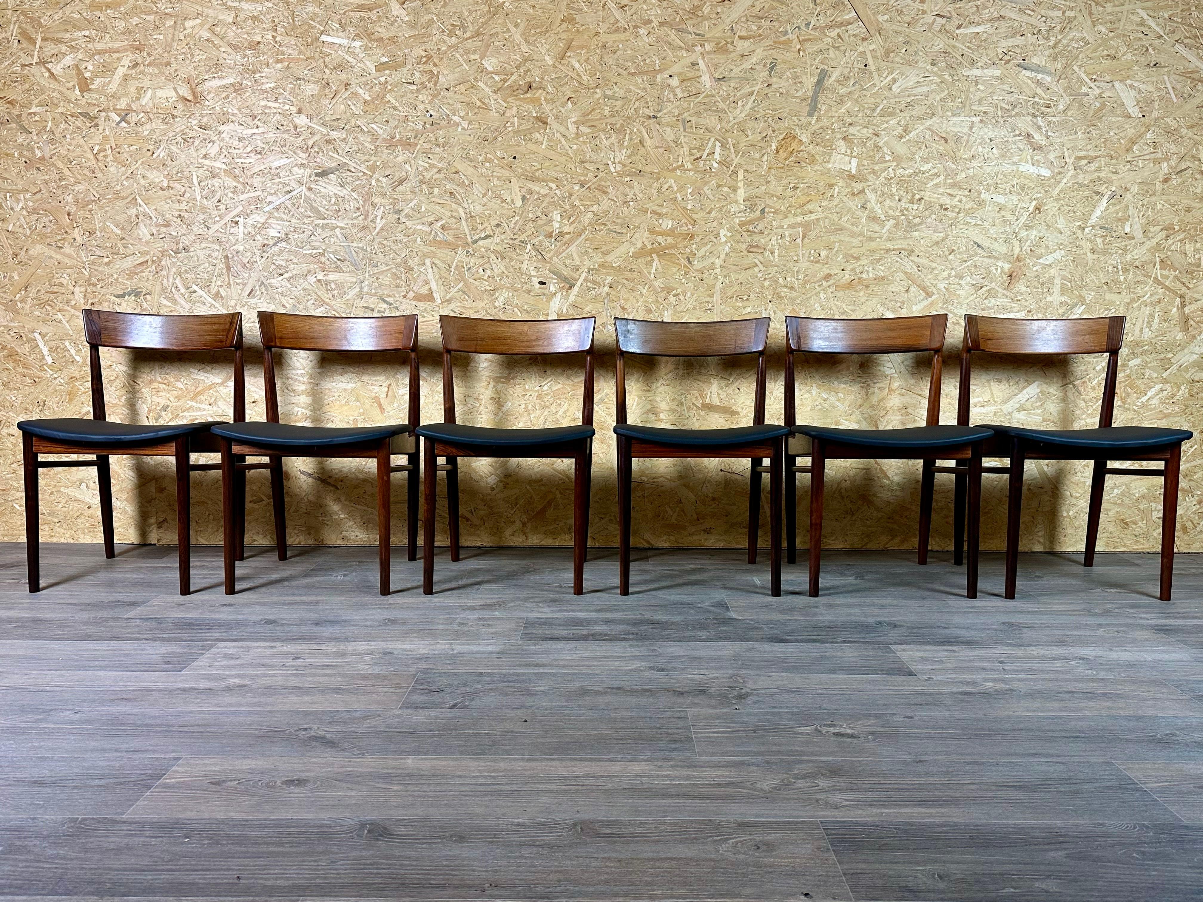 6x Henry Rosengren Hansen Model 39 Dining Chairs Brande Furniture Industry Rosewood

Item: 6x Chairs

Manufacturer: Henry Rosengren Hansen

Condition: Good

Age: Circa 1960-1970

Dimensions:

Width = 48cm

Depth = 49cm

Height = 76cm

Seat Height =