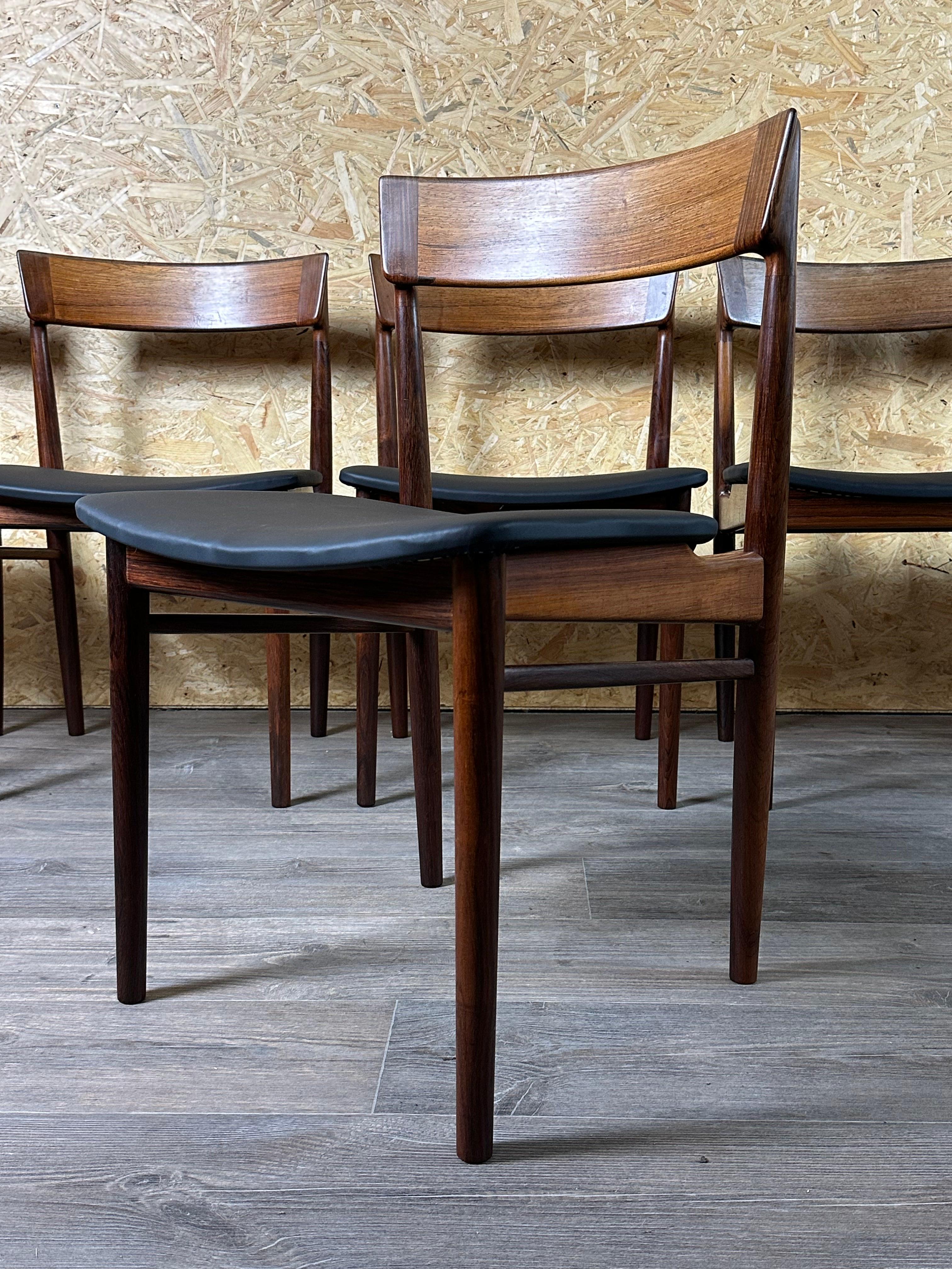 6x Henry Rosengren Hansen Model 39 Dining Chairs Brande Furniture Rio Rosewood For Sale 1