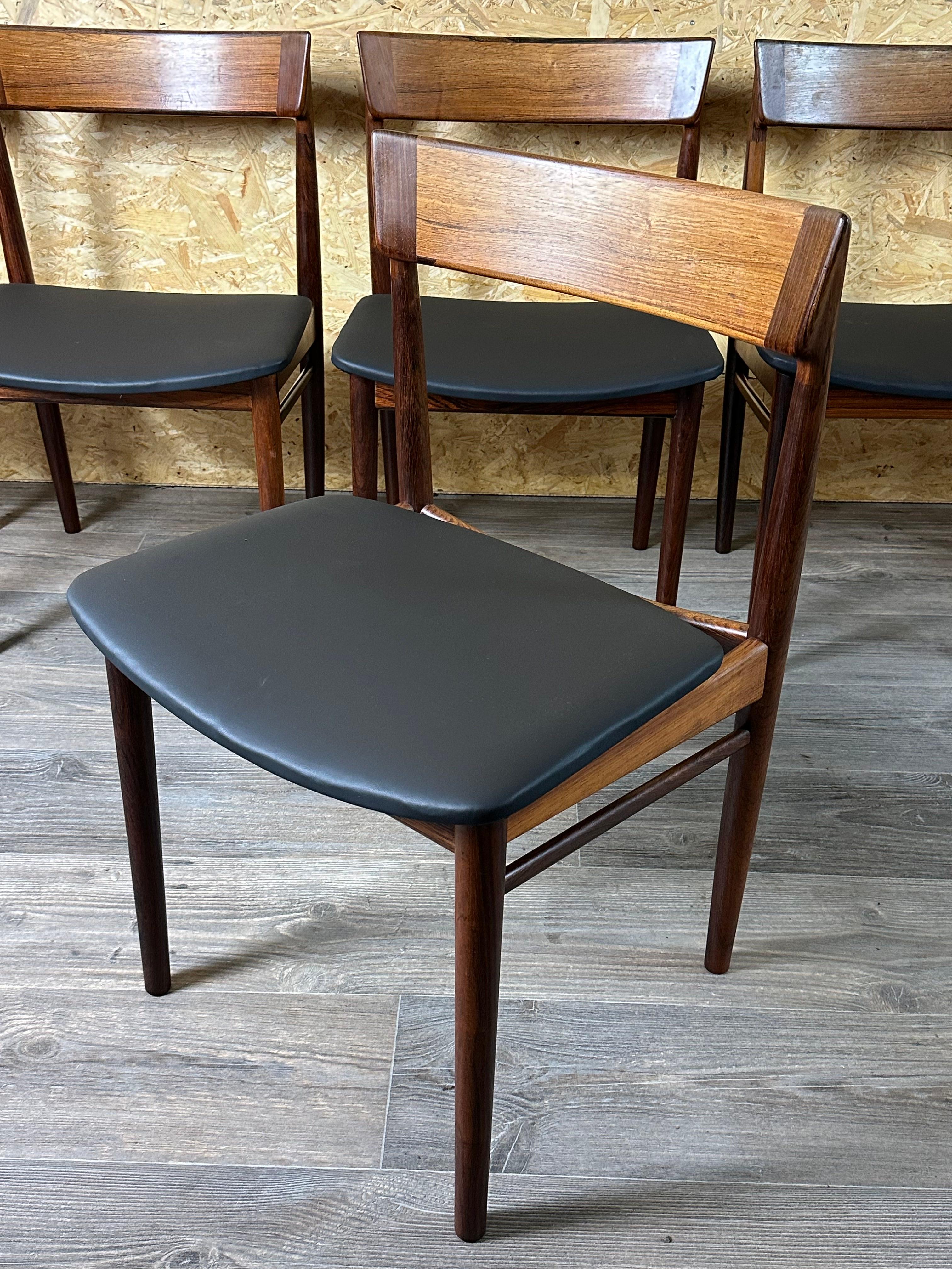 6x Henry Rosengren Hansen Model 39 Dining Chairs Brande Furniture Rio Rosewood For Sale 2