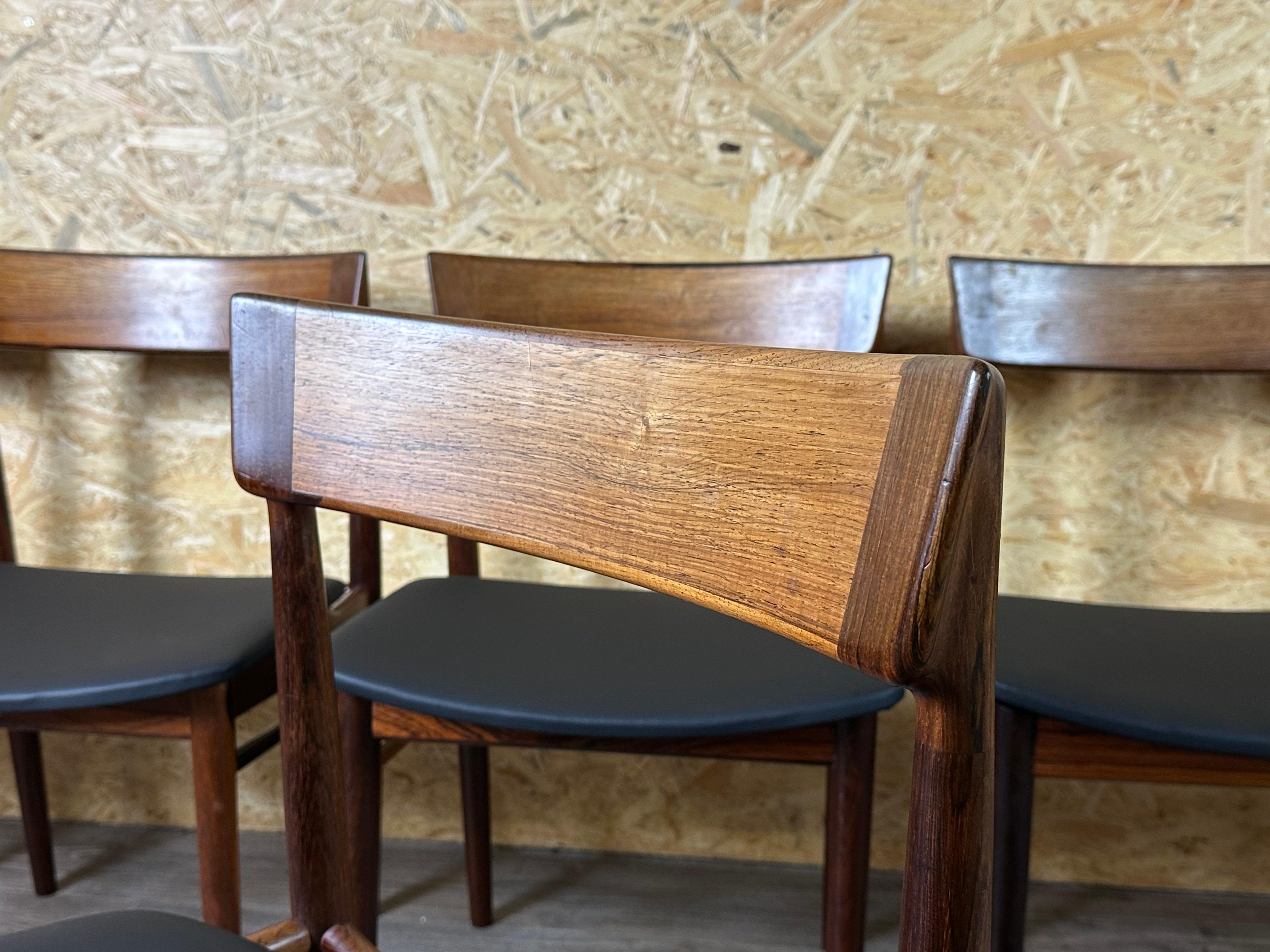 6x Henry Rosengren Hansen Model 39 Dining Chairs Brande Furniture Rio Rosewood For Sale 3