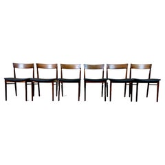 6x Henry Rosengren Hansen Model 39 Dining Chairs Brande Furniture Rio Rosewood