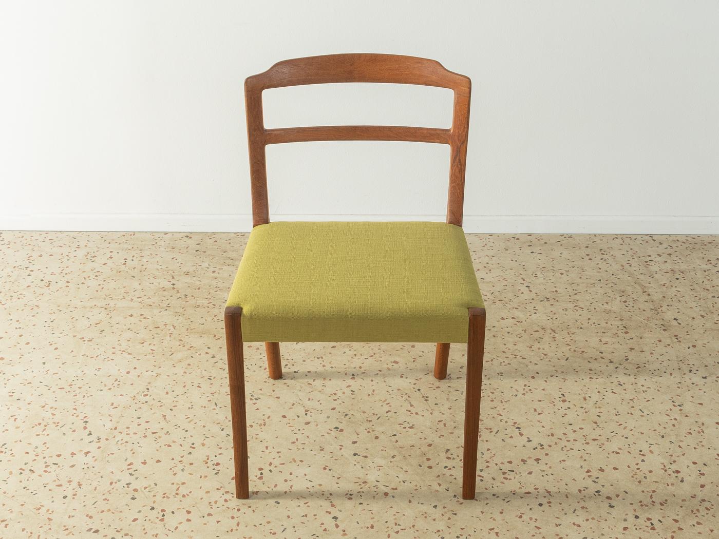 Mid-20th Century Ole Wanscher Dining Chairs for A.J. Iversen For Sale