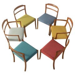 Ole Wanscher Dining Chairs for A.J. Iversen