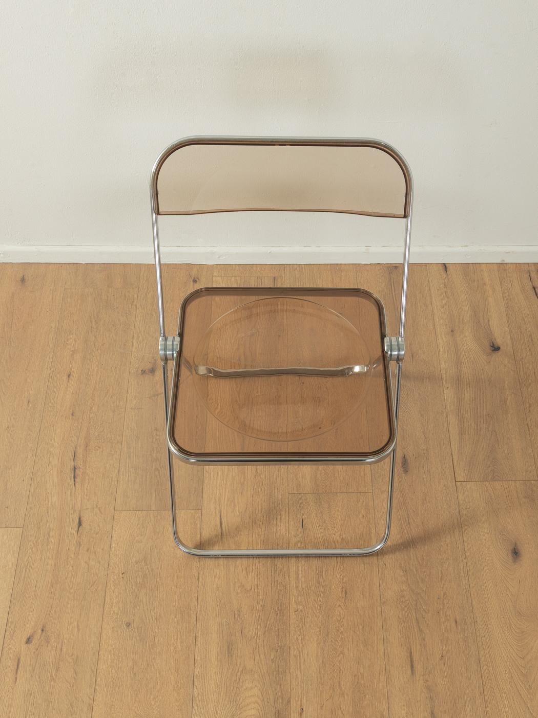 6x Plia Chairs by Giancarlo Piretti, Italy, 1960s 2