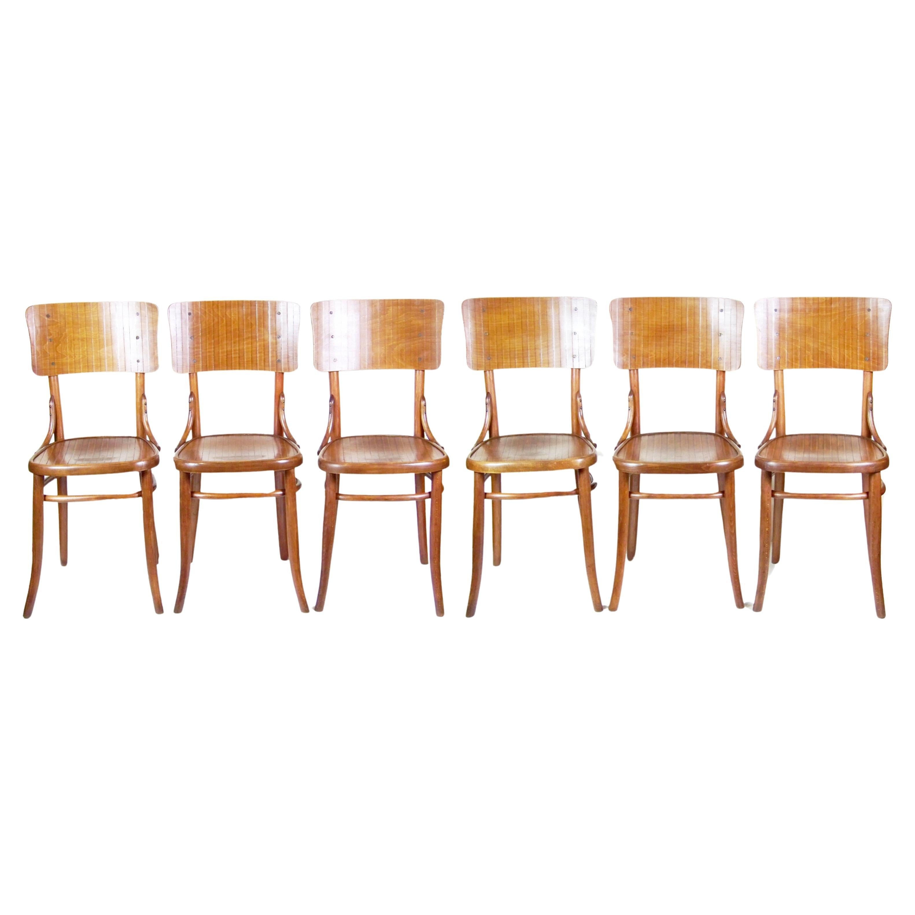 6x Thonet chairs Nr. 157