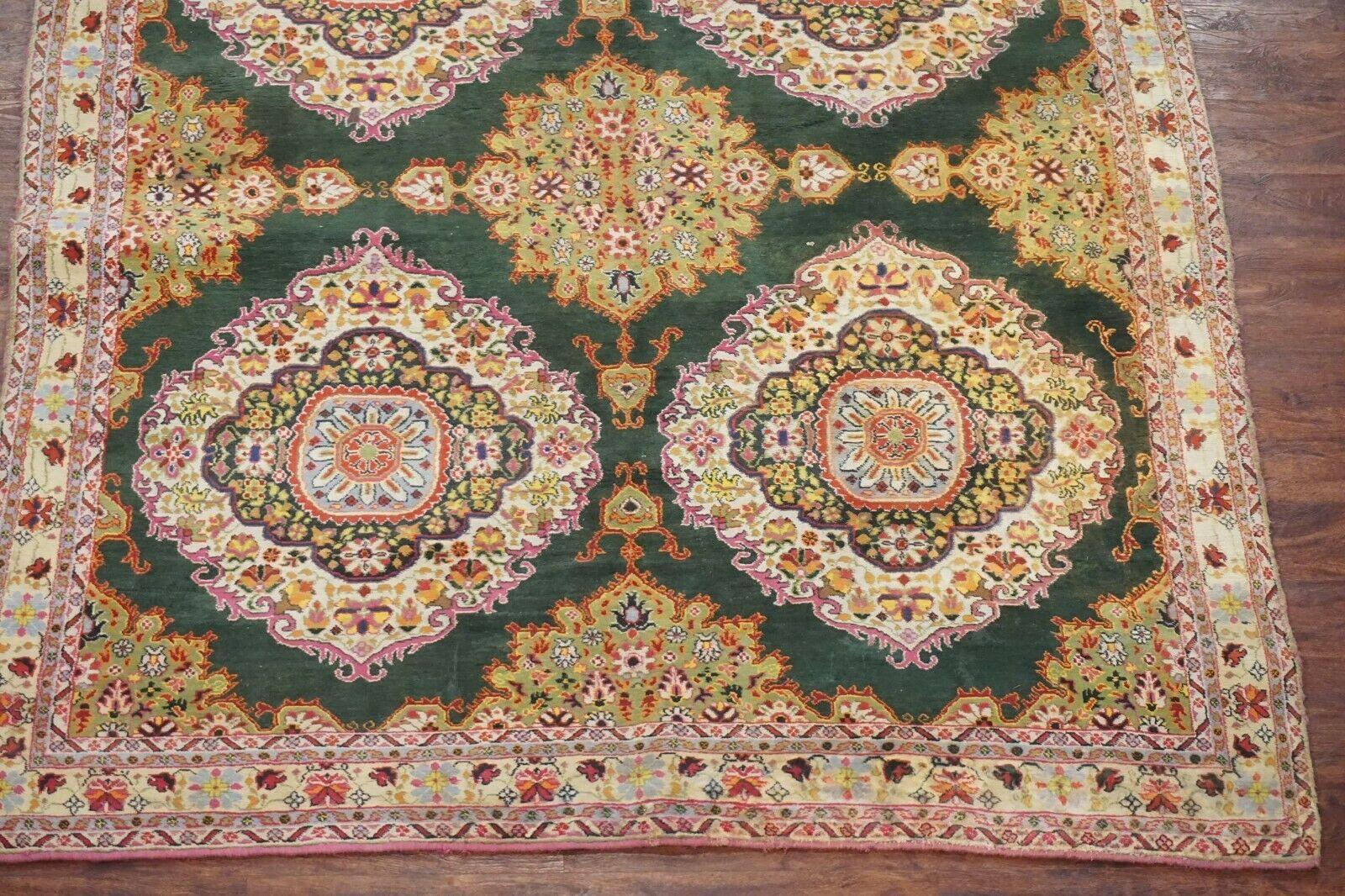 20th Century Antique Indian Cotton Agra Gallery Runner For Sale