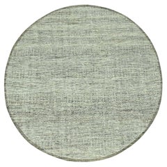 Tapis rond en pure laine 6
x6
Coconut Brown Oxidized and Distressed Grass Design