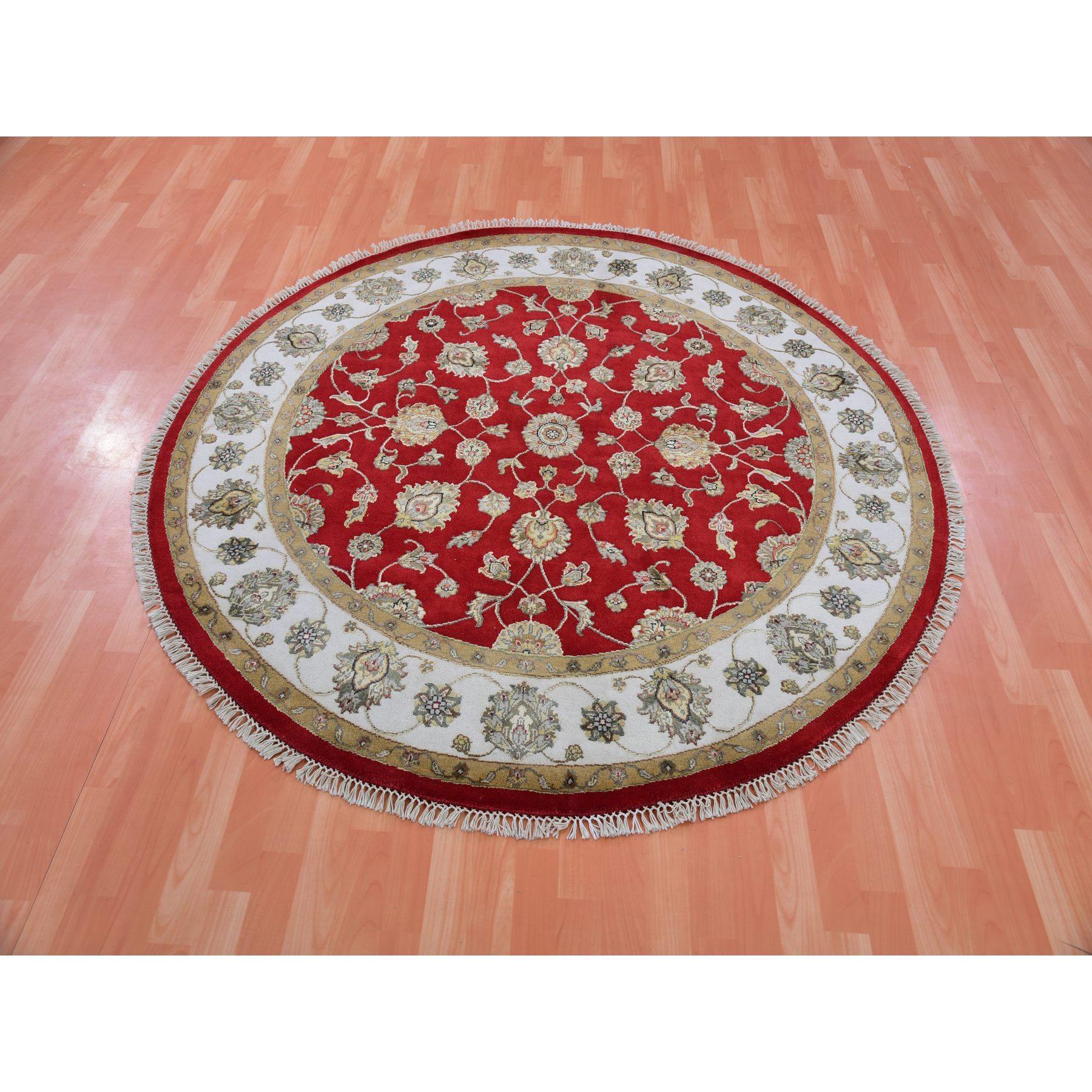 This is a truly genuine one-of-a-kind Hand Knotted Rajasthan Design Wool and Silk Oriental Rug. It has been Knotted for months and months in the centuries-old weaving craftsmanship techniques by expert artisans.
Primary materials: Wool
Latex: No