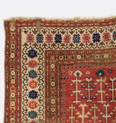 Antique Caucasian Kazak Rug, circa 1800