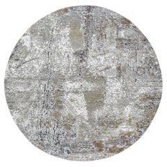 6
x6
 Wool Denser Weave Persian Knot with Abstract Design Round Rug