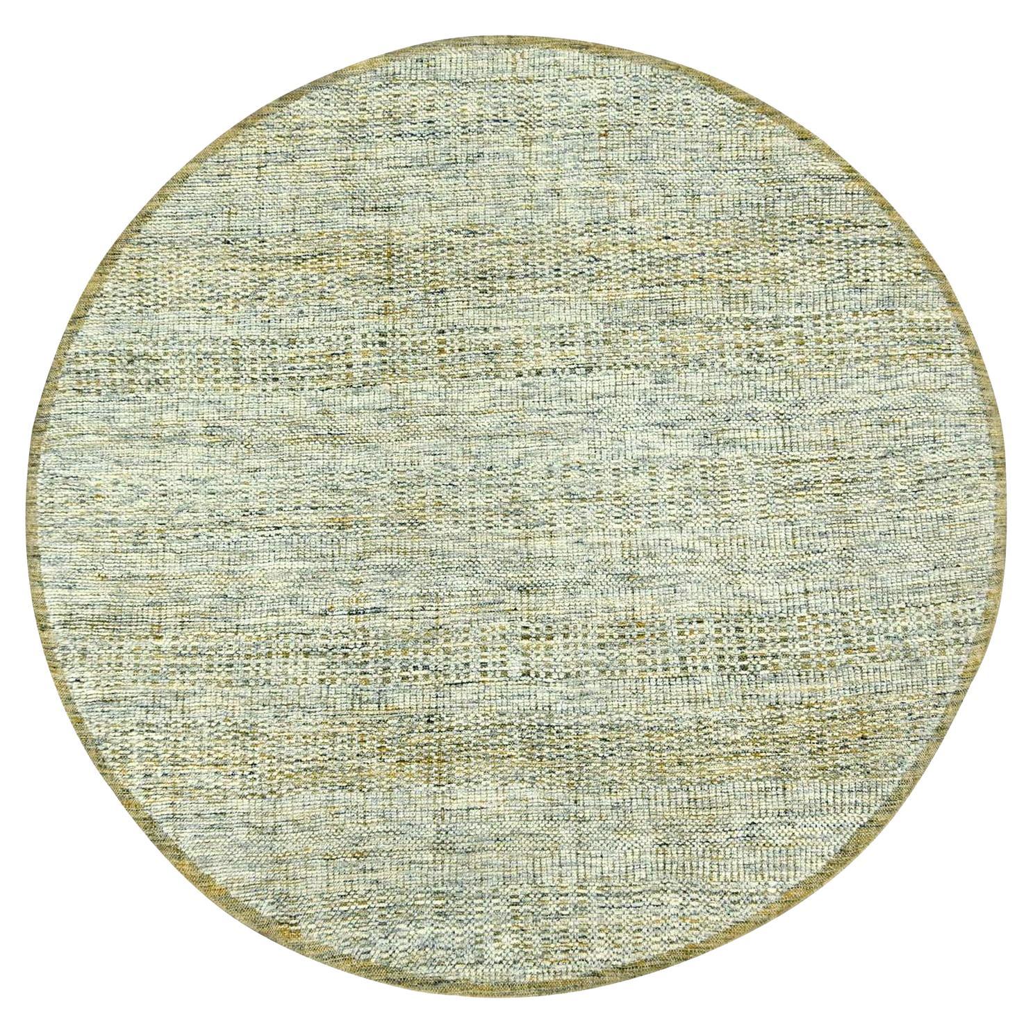 6
x6
Gelb Hand geknüpft oxidiert
Distressed Gras Design Wolle Runde Teppich