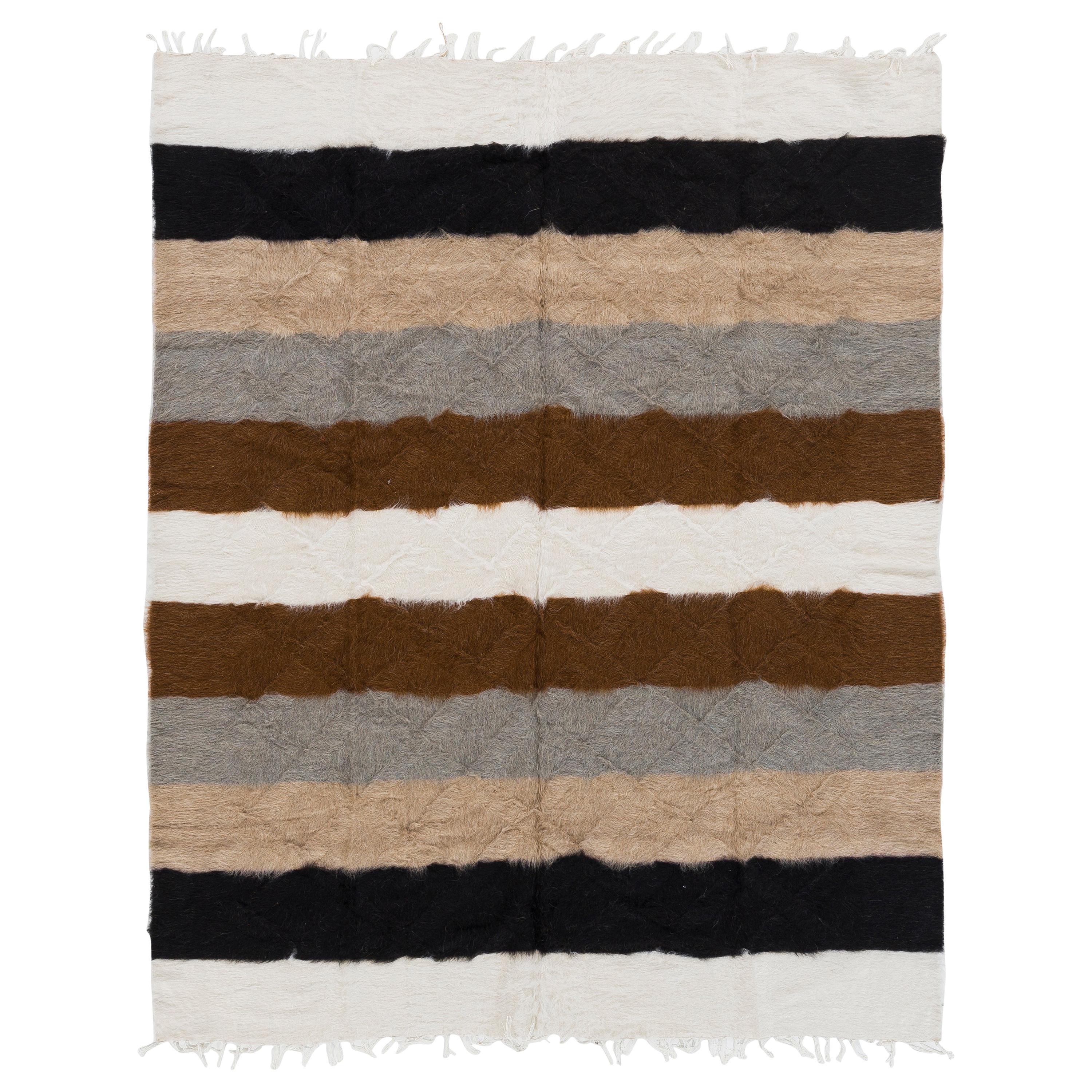 Soft Mohair Wool Kilim Rug Floor, What Are The Softest Rugs Made Of