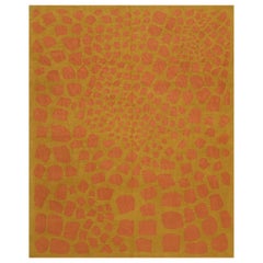 6x8 Koralle Flachgewebe Wolle Focal Point Cascade Geometric Modern Teppich Teppich