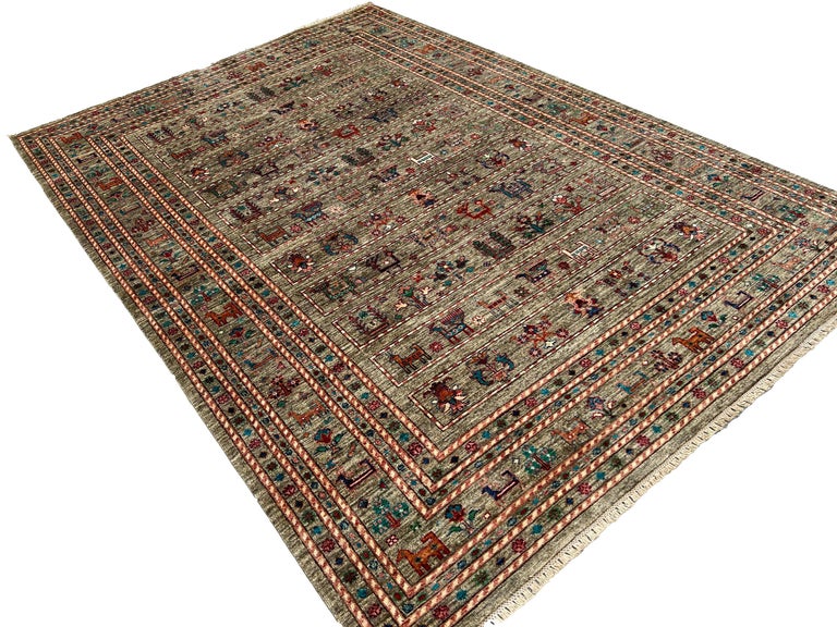 Afhan Rugs Hand-Knotted Afghan Rug Premium Hand-Spun Afghan Wool Fair Trade For ...