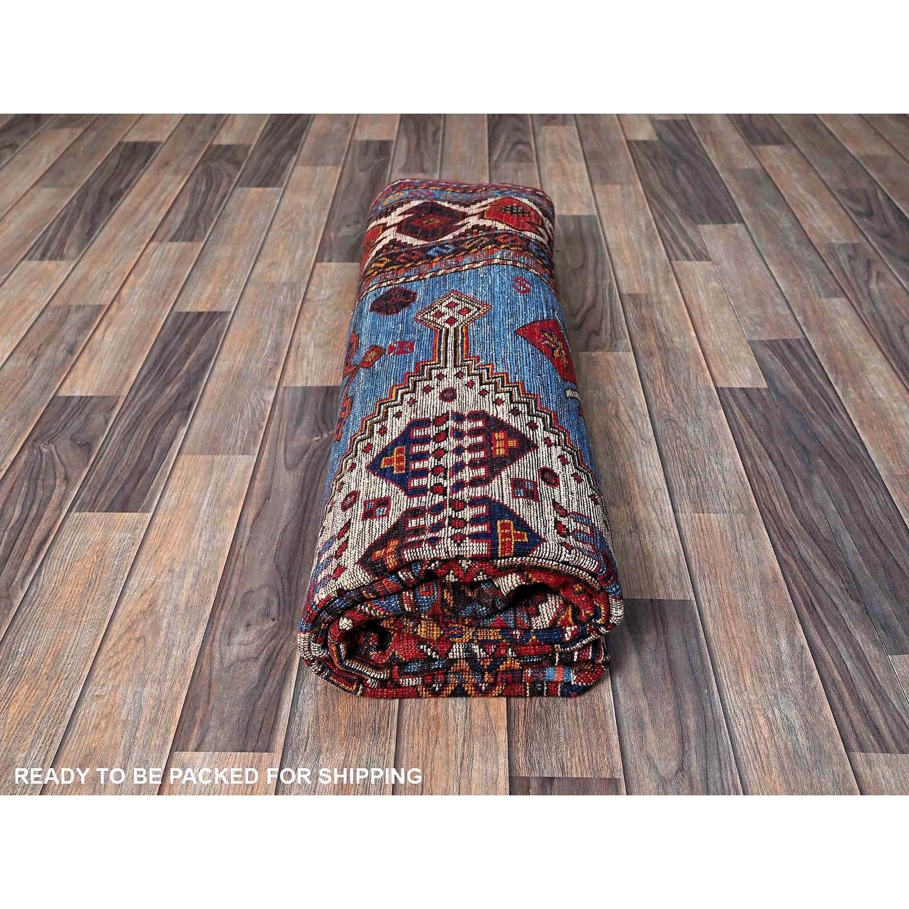Alfombra de lana anudada a mano 6'x8'1
