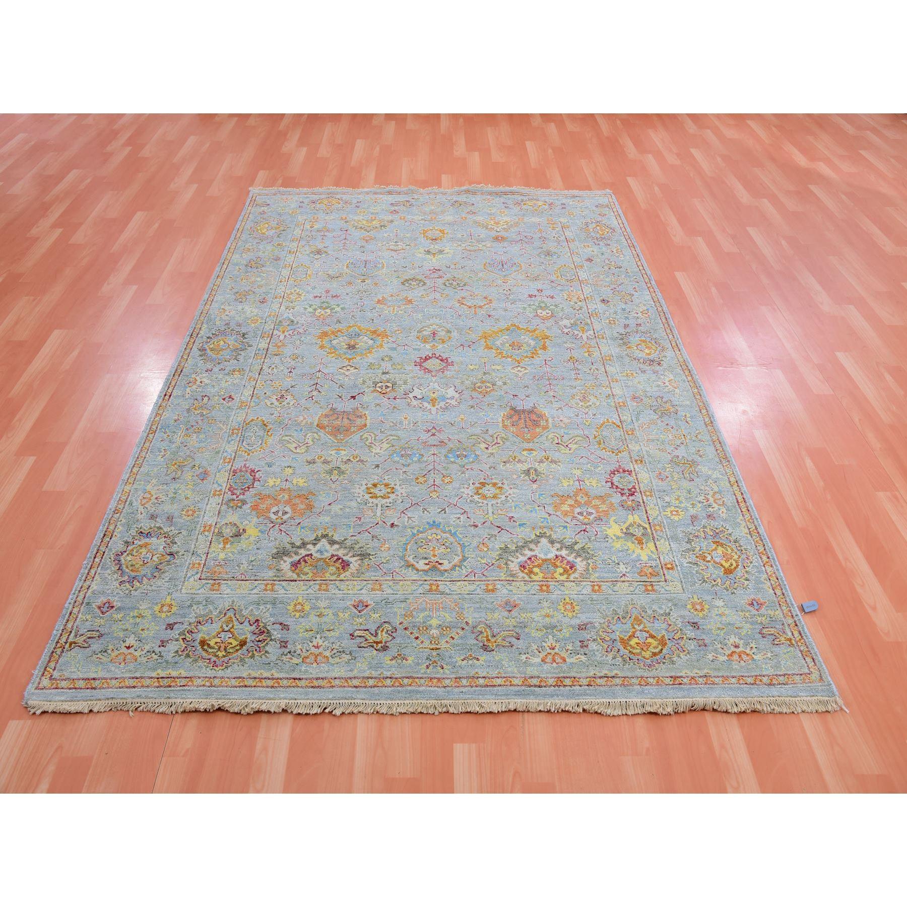Mirage Gray, Sultanabad Reimagined, 100% Wool, Hand Knotted, All Over Leaf Design, Zero Pile, Cropped Thin, Oriental Rug
Primary materials: Wool
Latex: No Pile 
height: 0.25 Inches
Style: Transitional
Primary color: Grey
Secondary colors: Burgundy