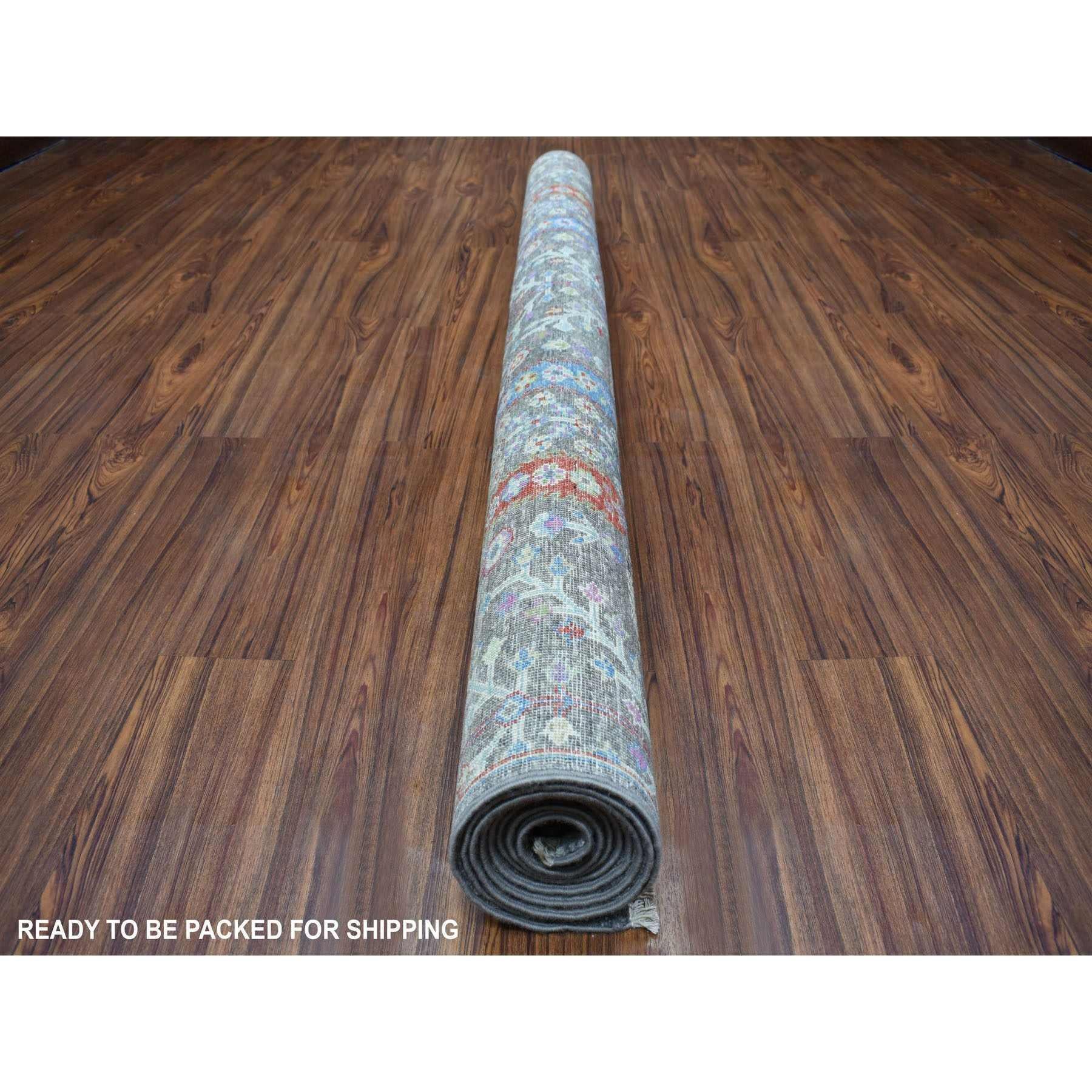 Hand-Knotted 6'x8'10