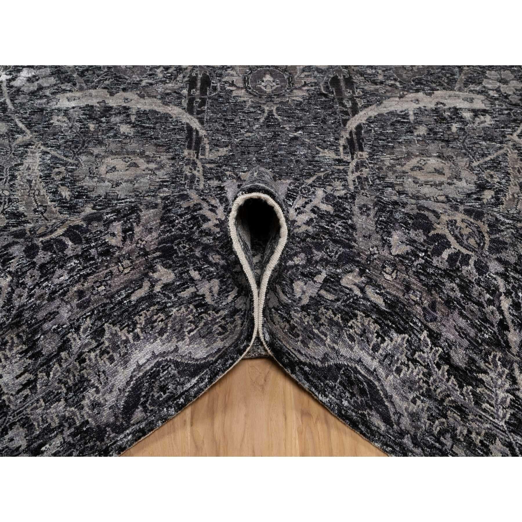 Hand-Knotted 6'x8'10