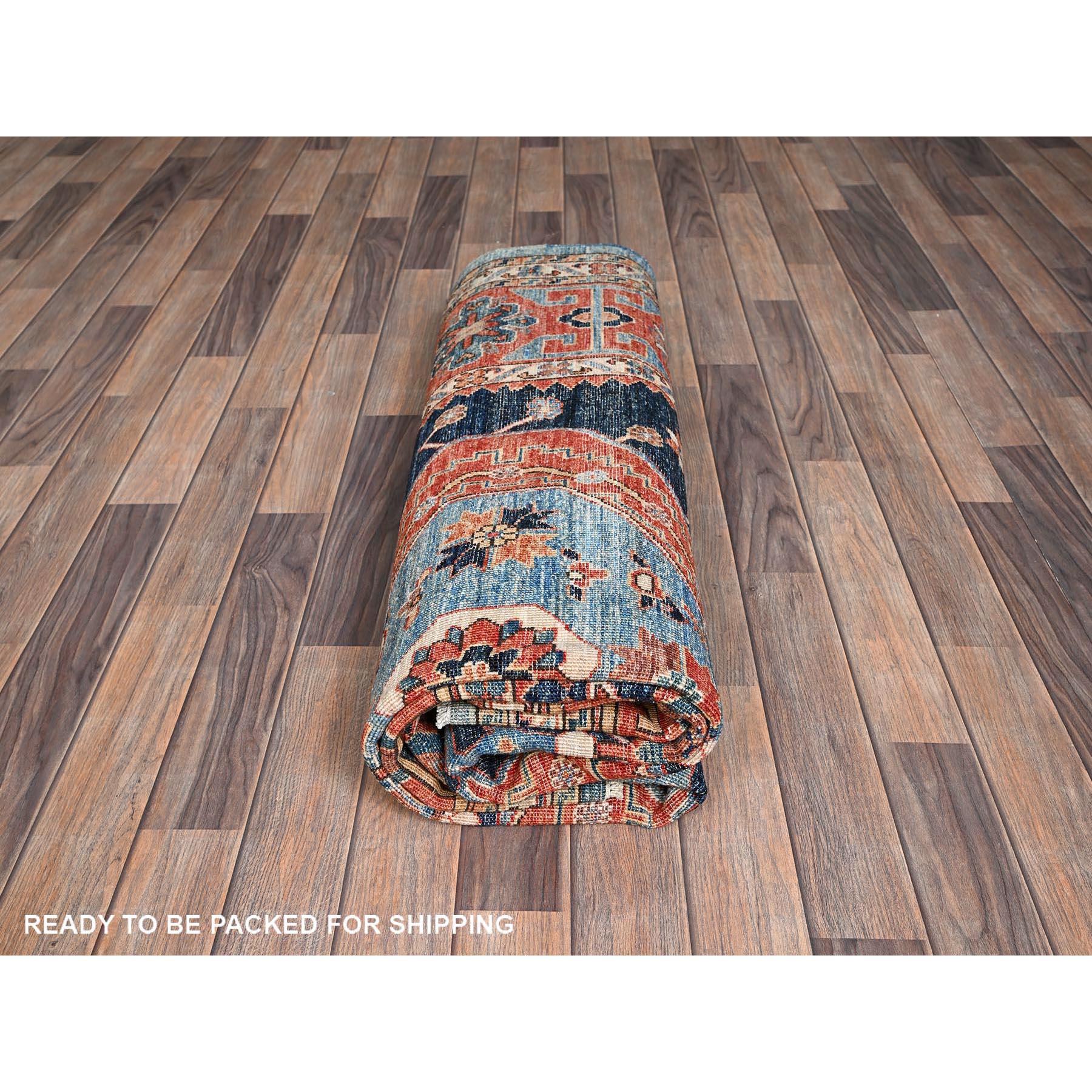 Tappeto in lana annodato a mano 6'x8'8