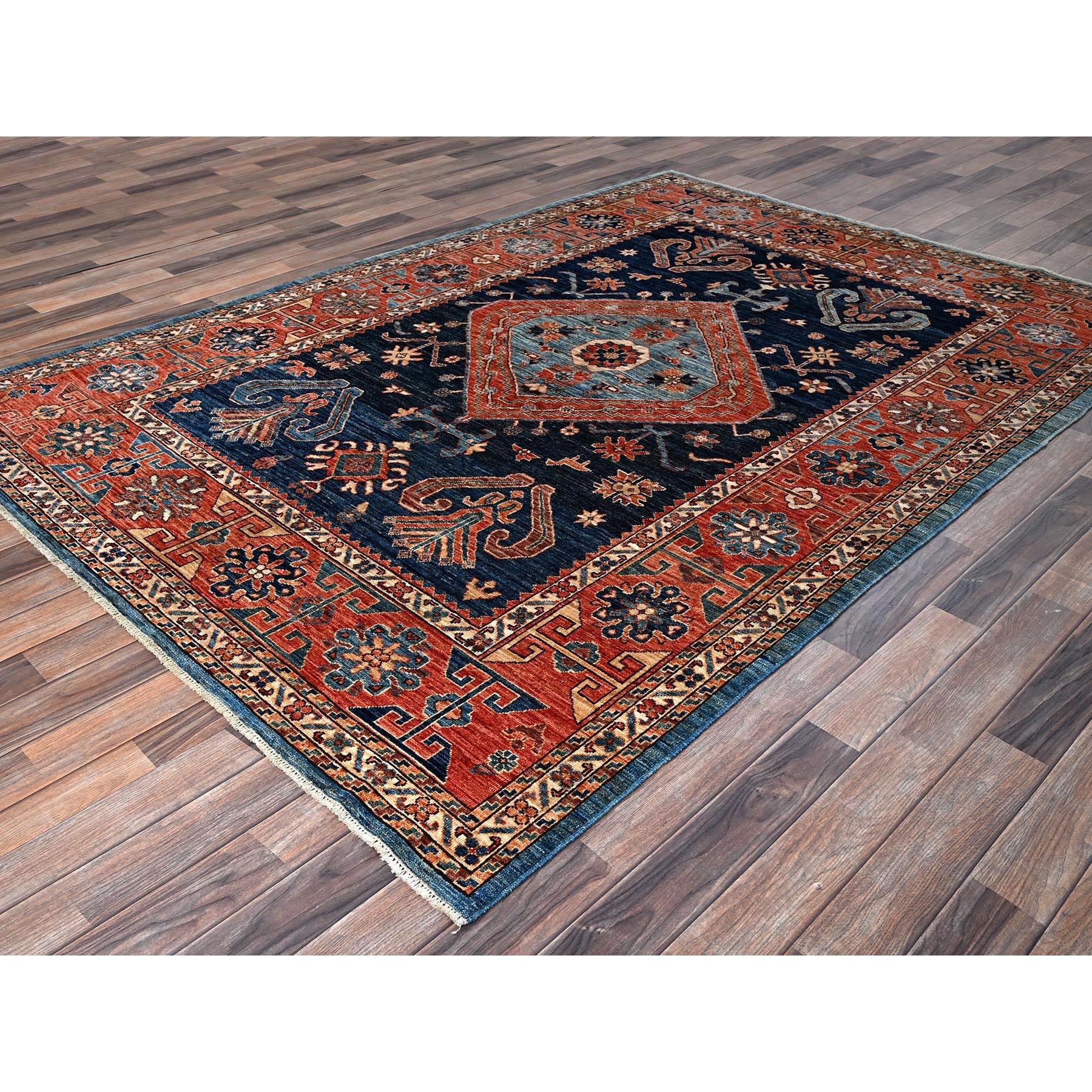 Afghano Tappeto in lana annodato a mano 6'x8'8
