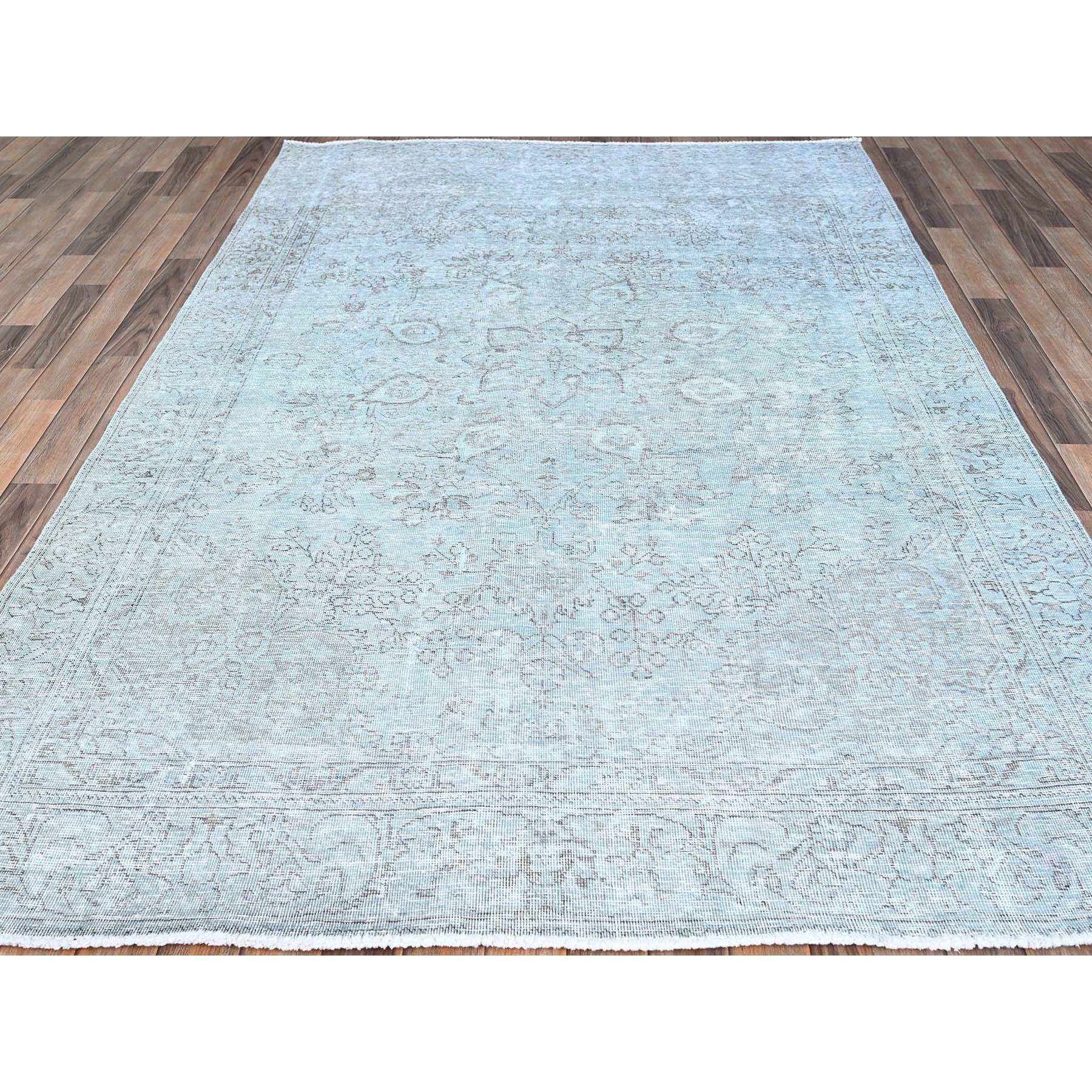 Medievale Tappeto Tabriz persiano d'epoca 6'x8'9