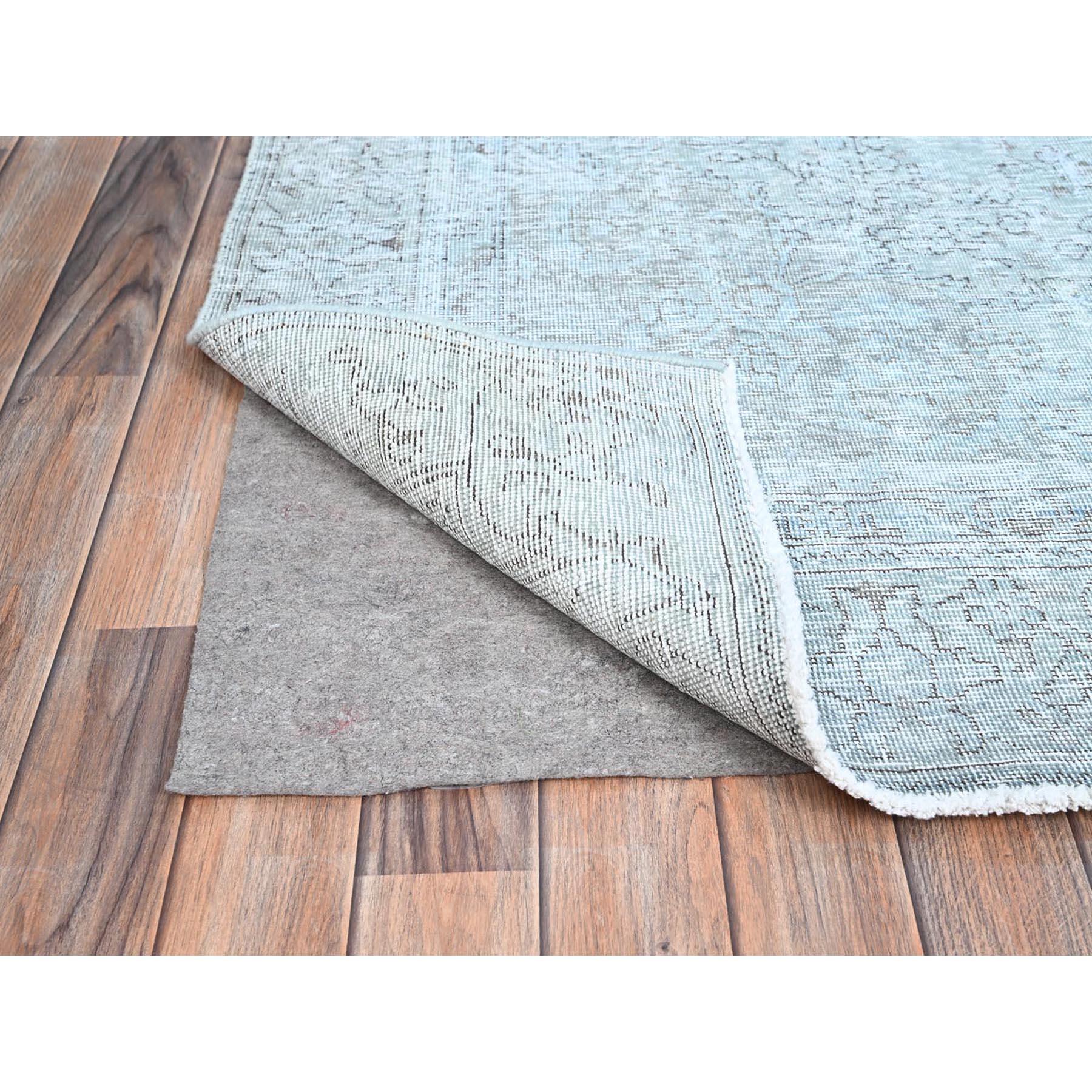 Annodato a mano Tappeto Tabriz persiano d'epoca 6'x8'9