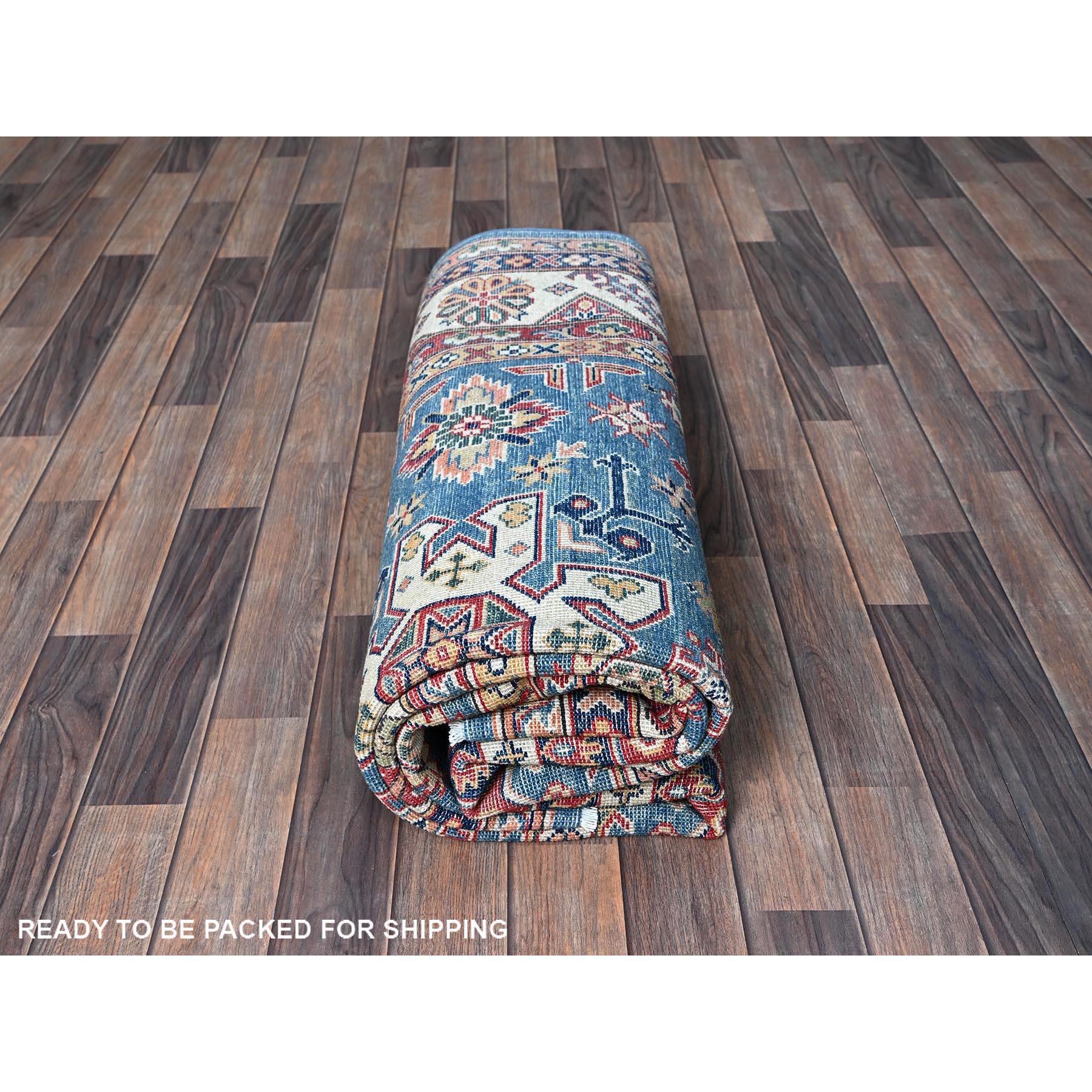 Tappeto orientale in lana annodato a mano 6'x8'9