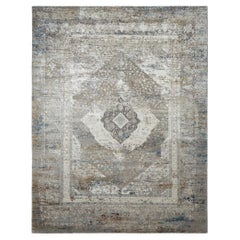 6'x9' Armant Hand-Knotted Transitional Wool Area Rug for Modern Interiors