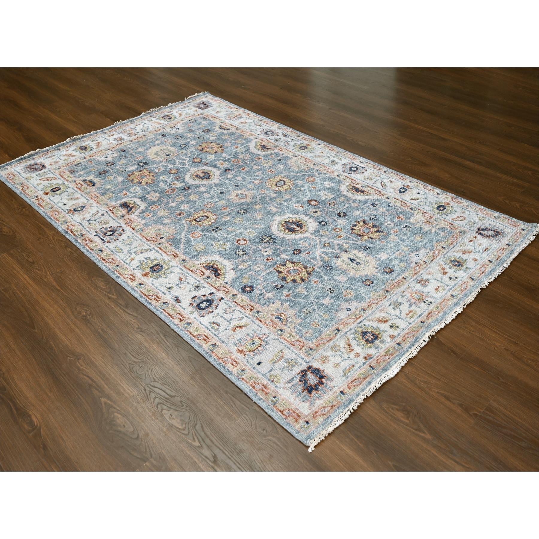 This is a truly genuine one-of-a-kind Hand Knotted, Pure Wool, Oriental Rug. It has been Knotted for months and months in the centuries-old Persian weaving craftsmanship techniques by expert artisans.
Primary materials: Wool
Latex: No Pile 
height: