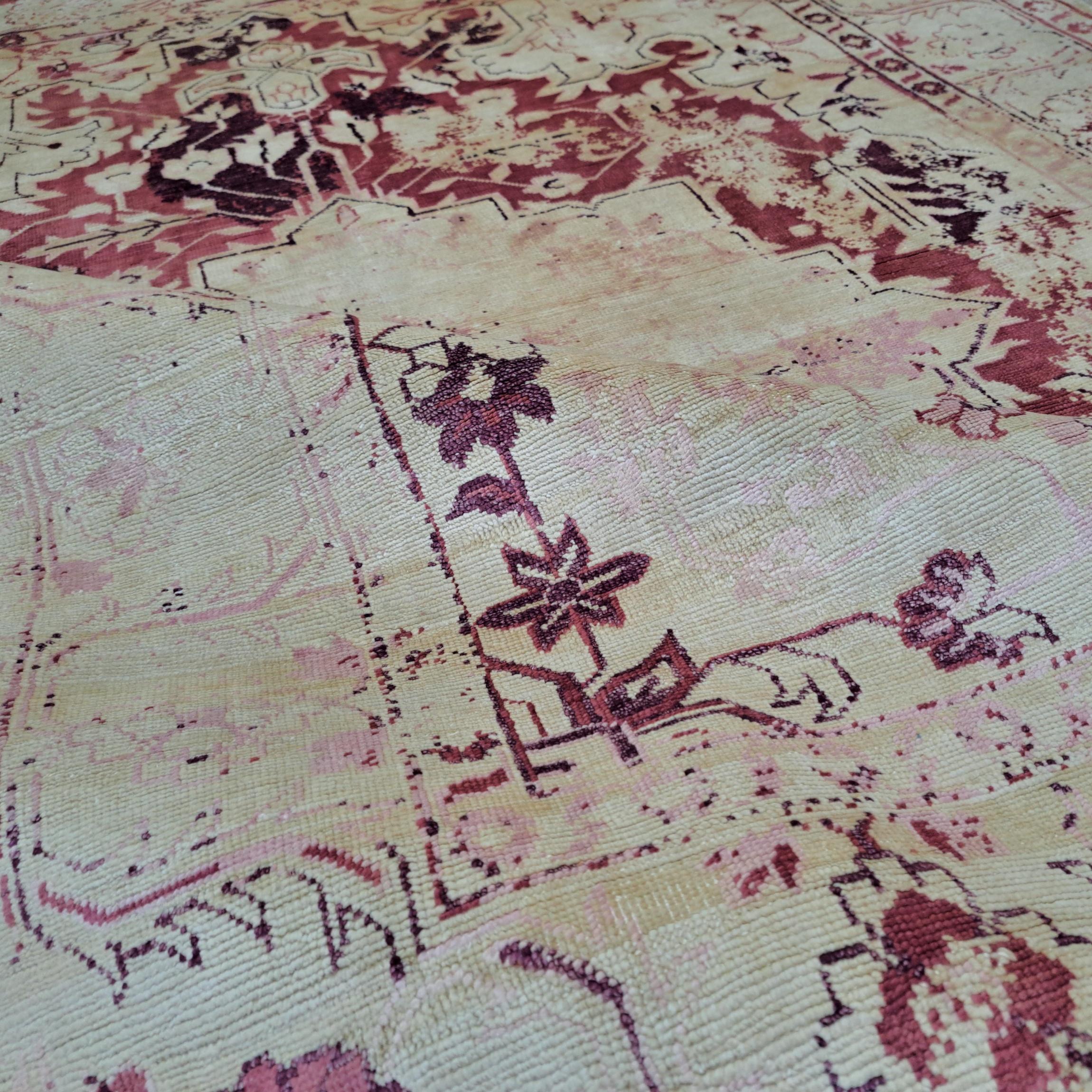 6x9 Ft handgeknüpft Bereich Teppich aus 100% Seide. Zeitgenössischer Wohnzimmerteppich (Moderne) im Angebot