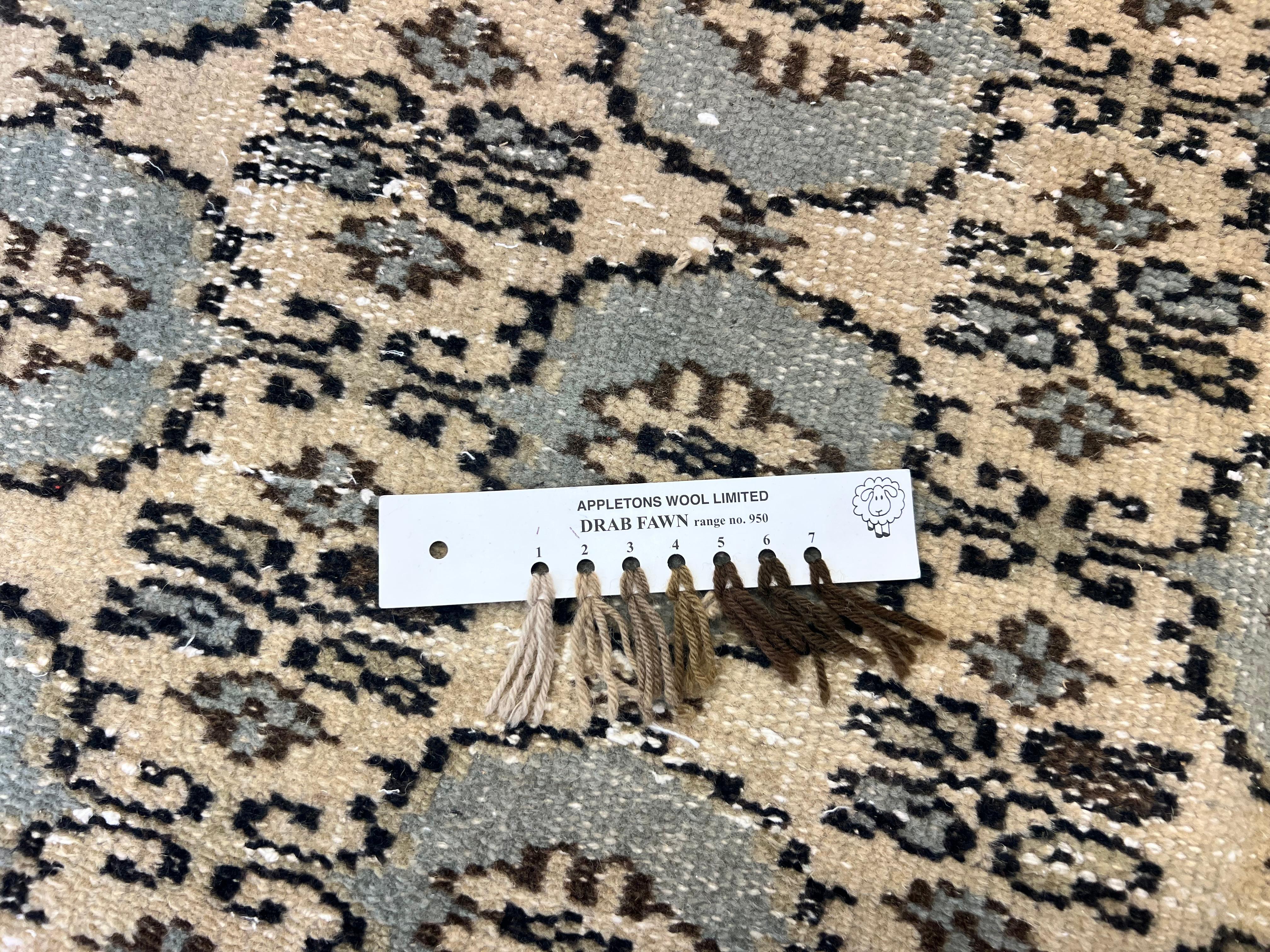 Tappeto Oushak turco vintage fatto a mano 6x9 Ft per la casa di campagna e l'arredamento rustico in vendita 2