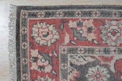 6x9 Majestic Classic Coral Modern Floral Hand Knotted Wool Carpet Rug