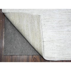 6'x9' Olympus White Modern Peshawar Hand Knotted 100% Wool Oriental Rug