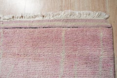6x9 Rhea Moroccan Coral Open Field Geometric Modern Hand Knotted Wool Rug