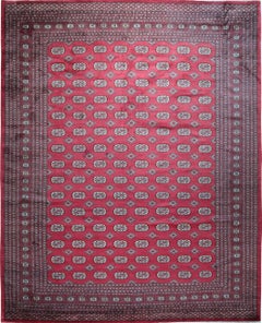 6x9 Rustic Nina Coral Classic Geometric Modern Nan Handknotted Wool Carpet Rug